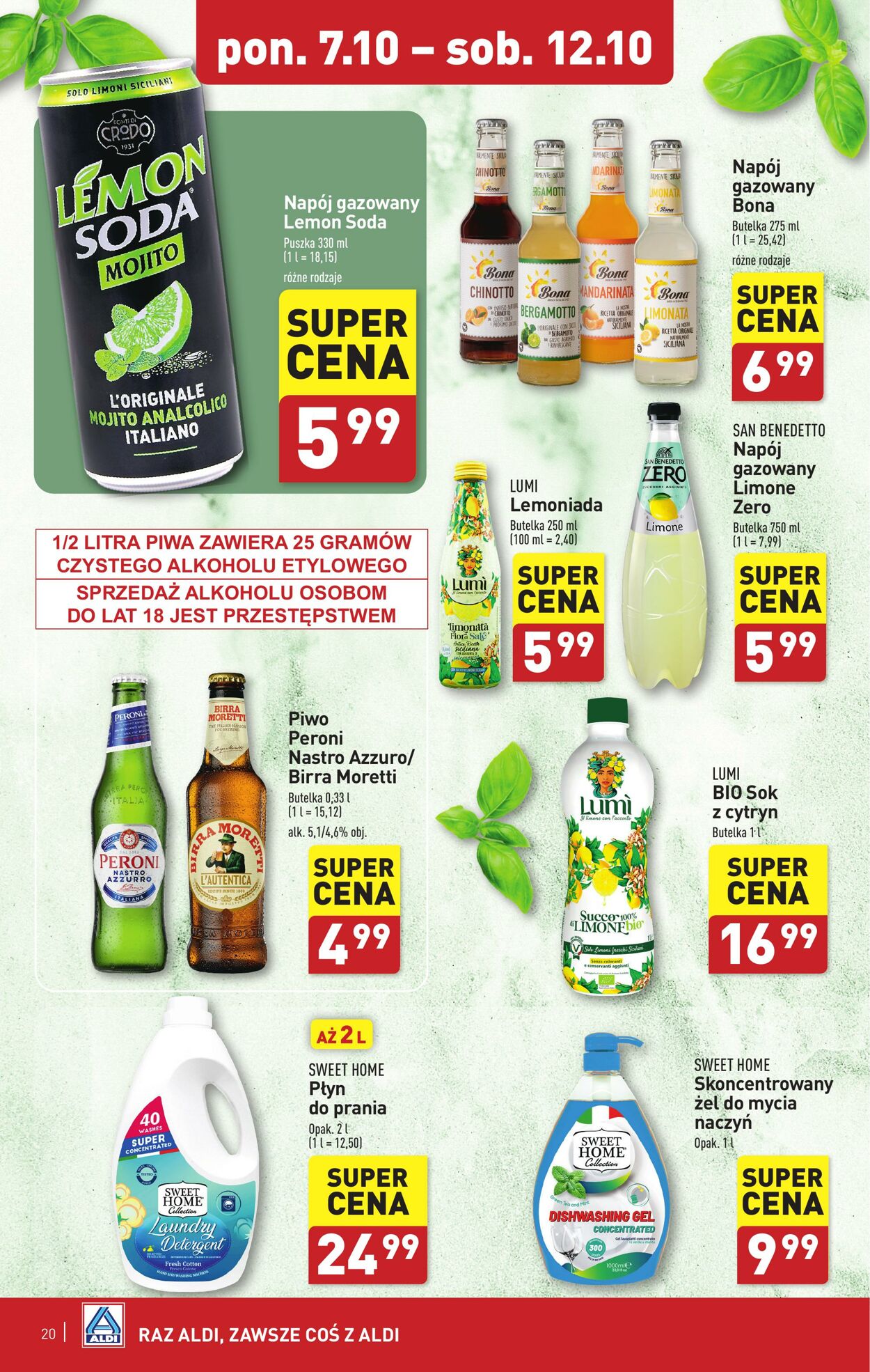 Gazetka Aldi 07.10.2024 - 12.10.2024