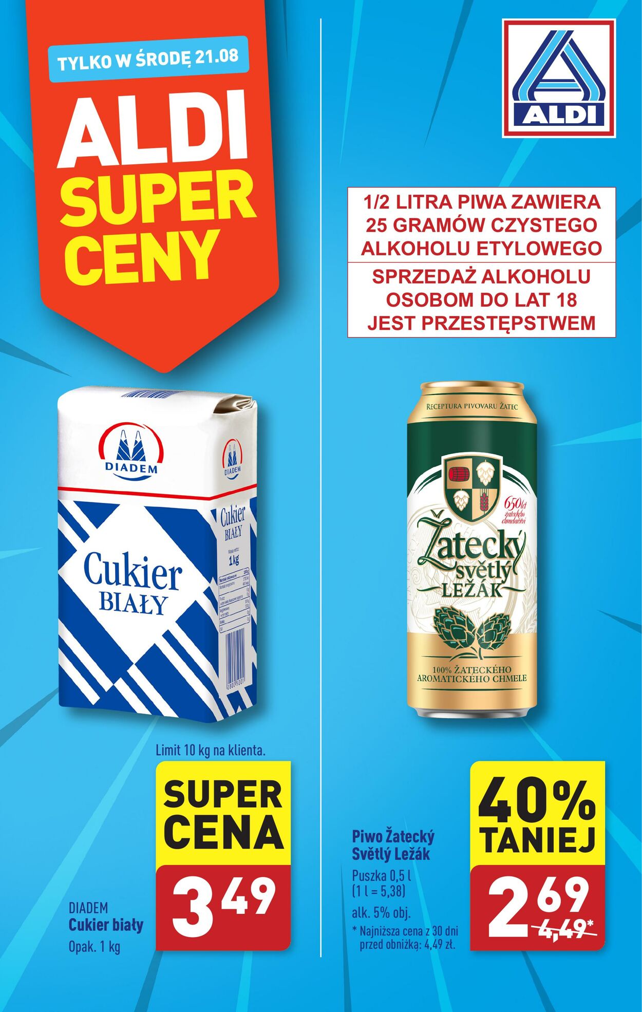 Gazetka Aldi 21.08.2024 - 21.08.2024