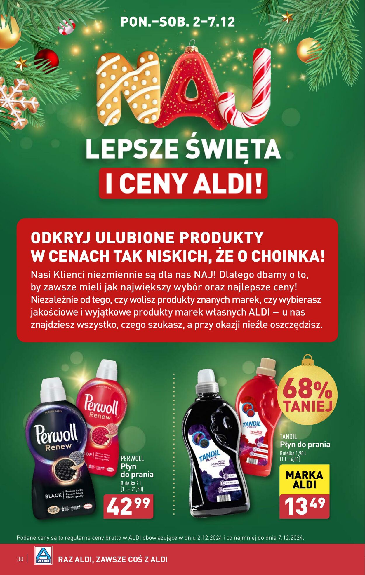 Gazetka Aldi 02.12.2024 - 07.12.2024