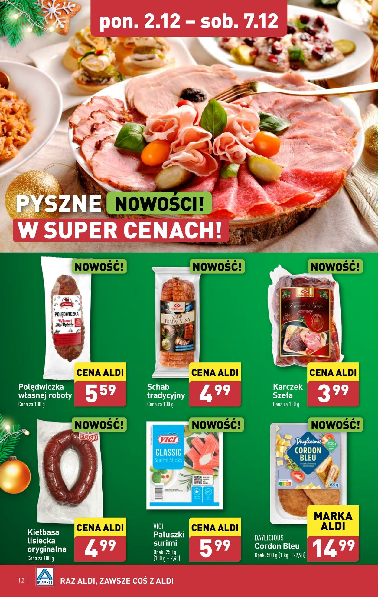 Gazetka Aldi 02.12.2024 - 07.12.2024