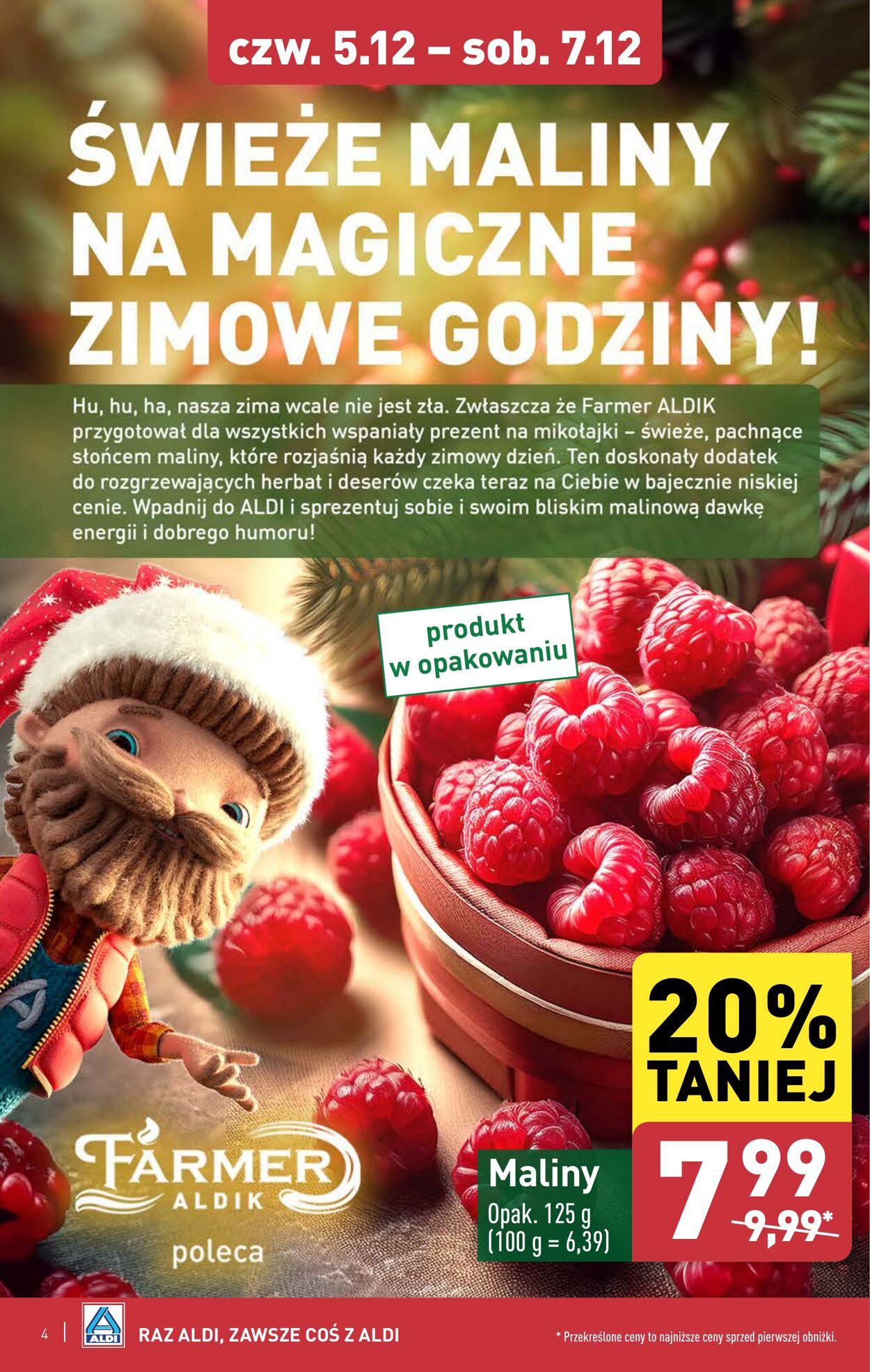 Gazetka Aldi 02.12.2024 - 07.12.2024