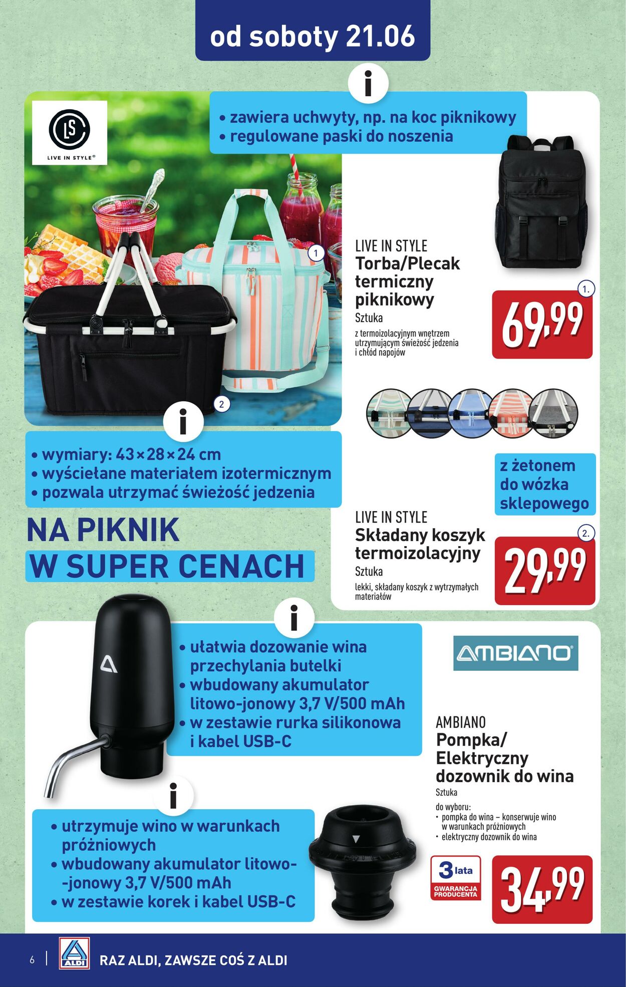 Gazetka Aldi 21.06.2025 - 29.06.2025