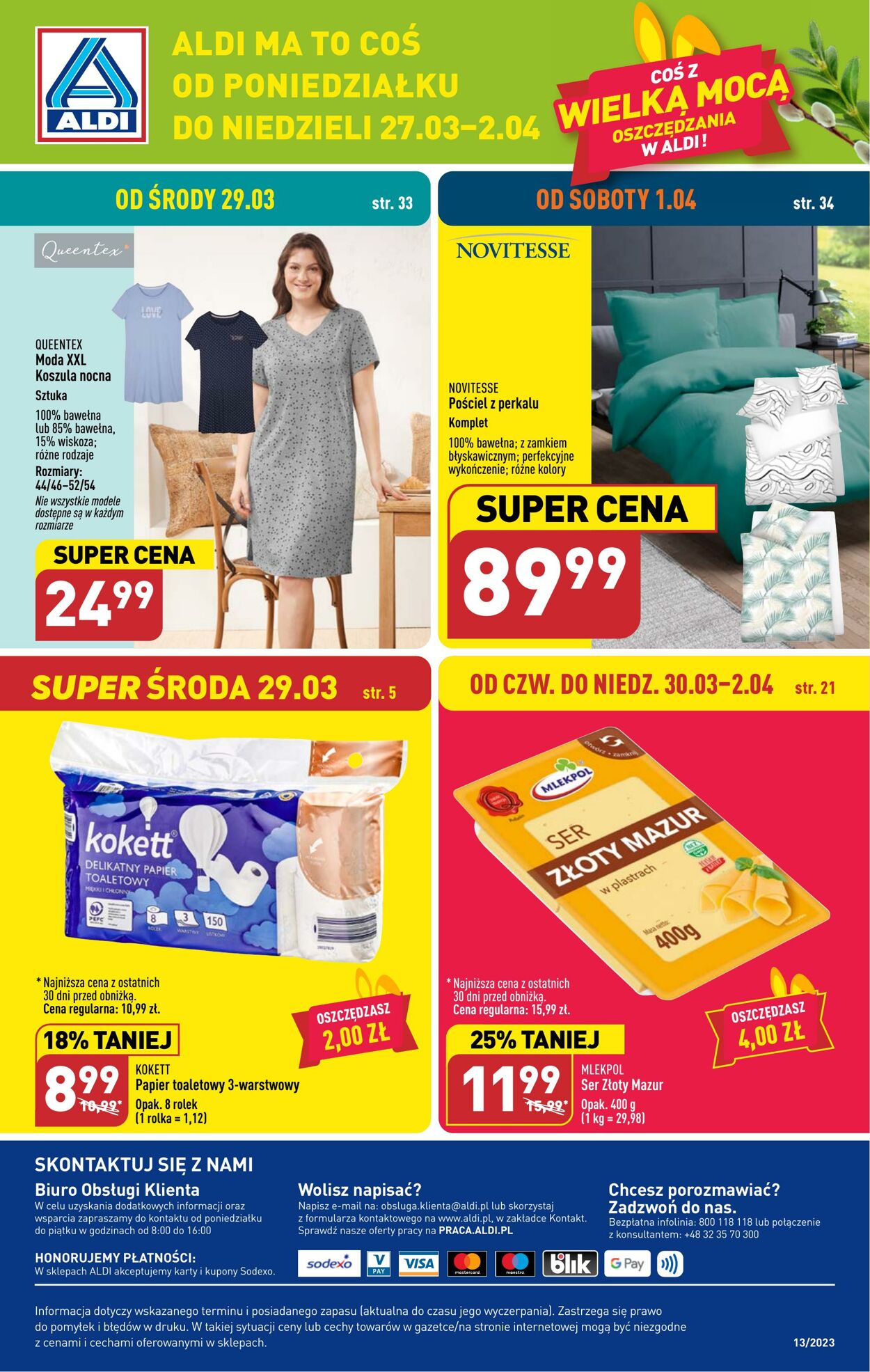 Gazetka Aldi 29.03.2023 - 01.04.2023