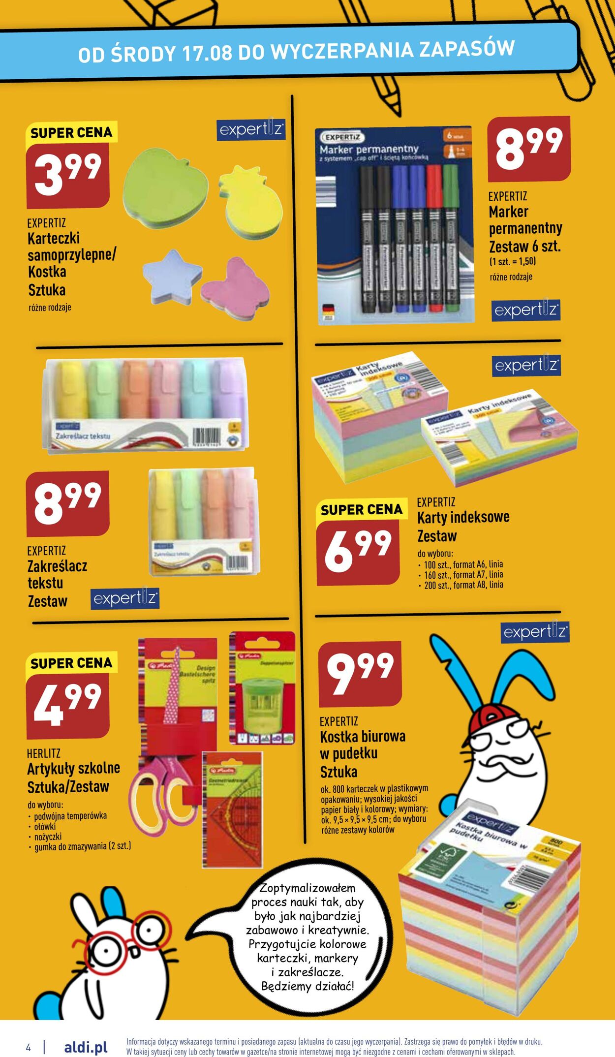 Gazetka Aldi 17.08.2022 - 31.08.2022