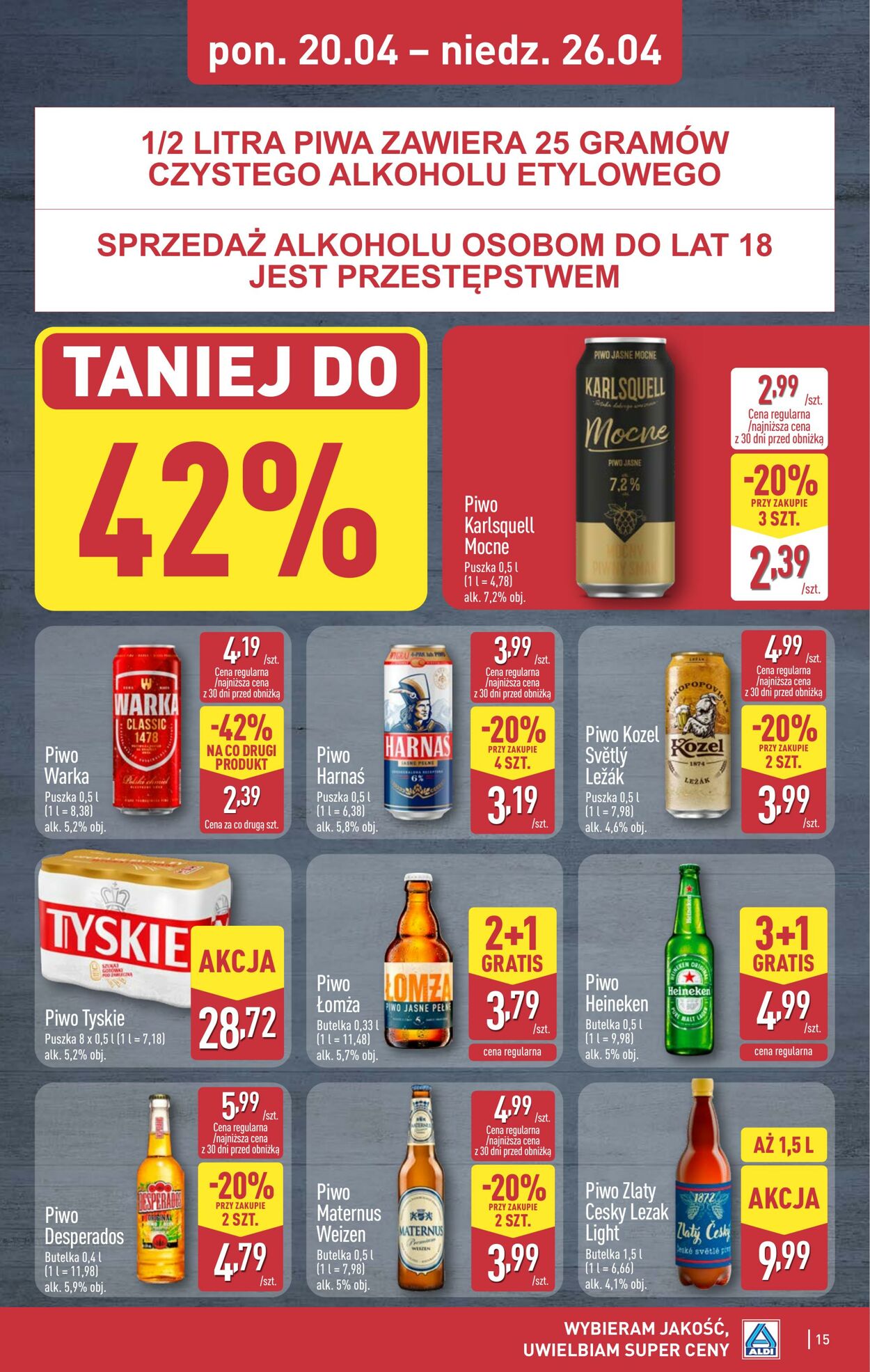 Gazetka Aldi 20.04.2026 - 26.04.2026