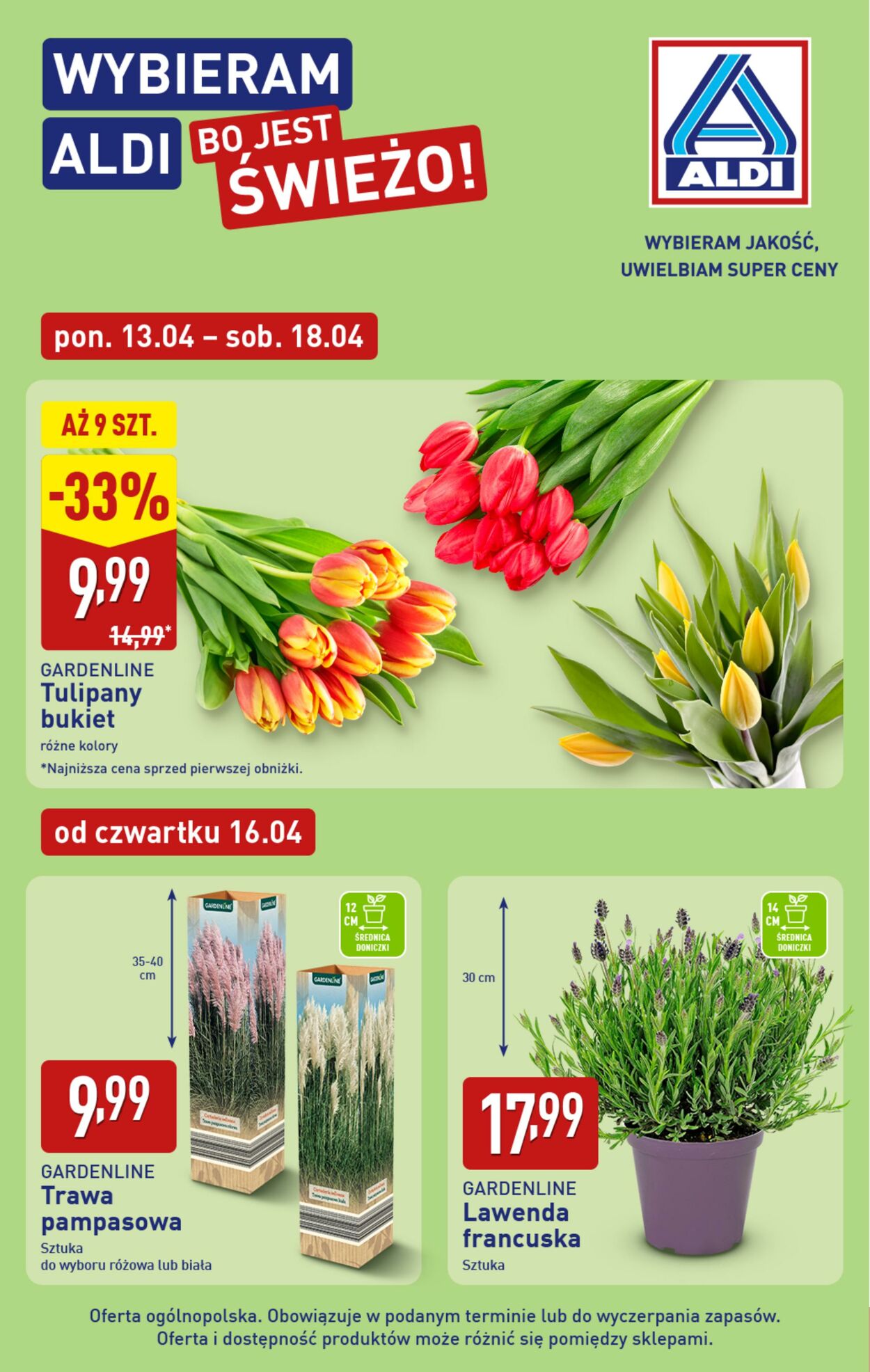 Gazetka Aldi 16.04.2026 - 18.04.2026