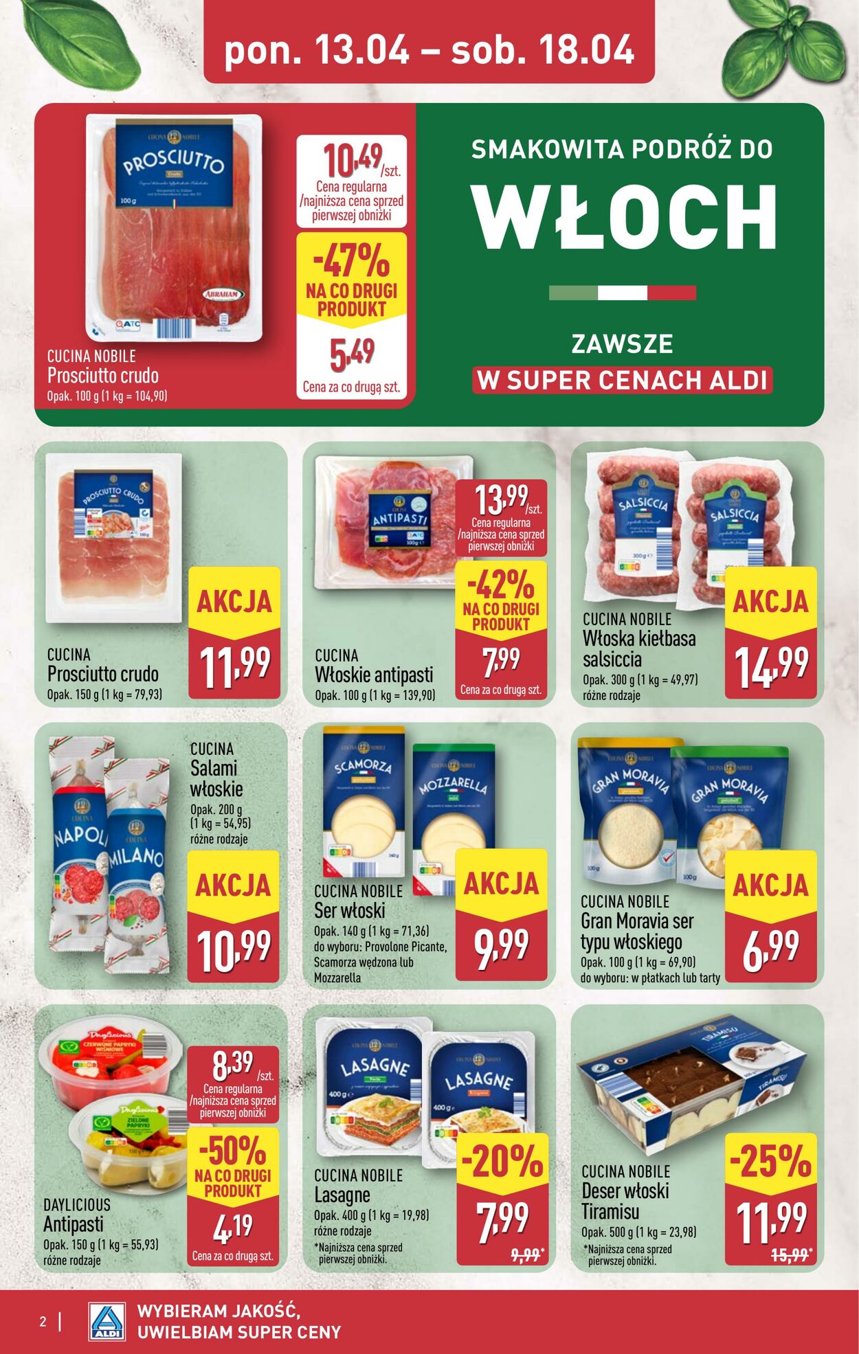 Gazetka Aldi 13.04.2026 - 18.04.2026