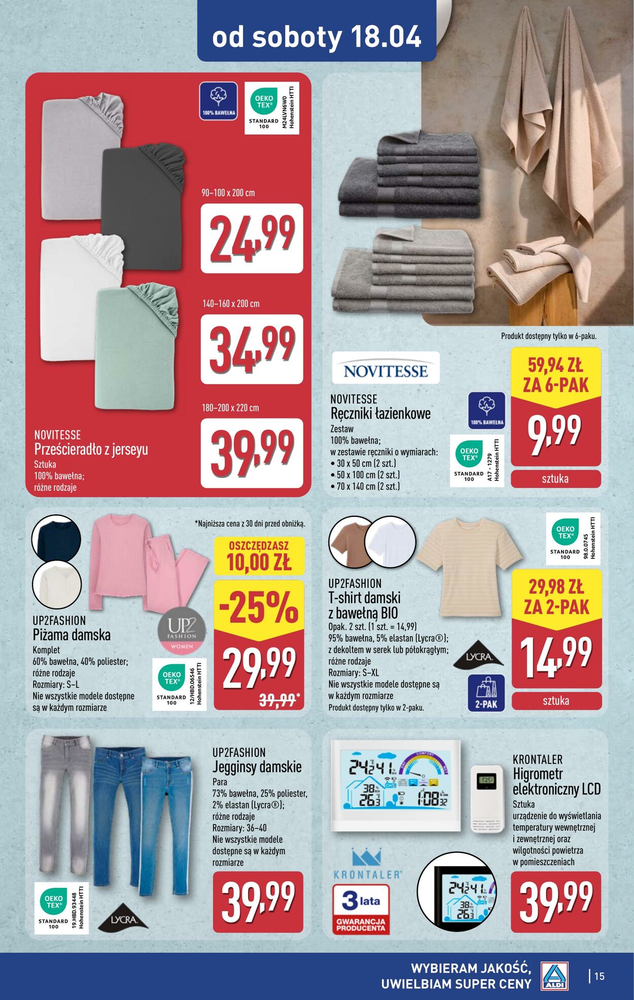 Gazetka Aldi 15.04.2026 - 18.04.2026