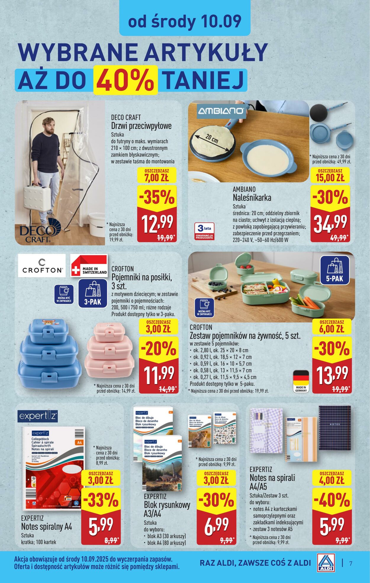 Gazetka Aldi 10.09.2025 - 13.09.2025