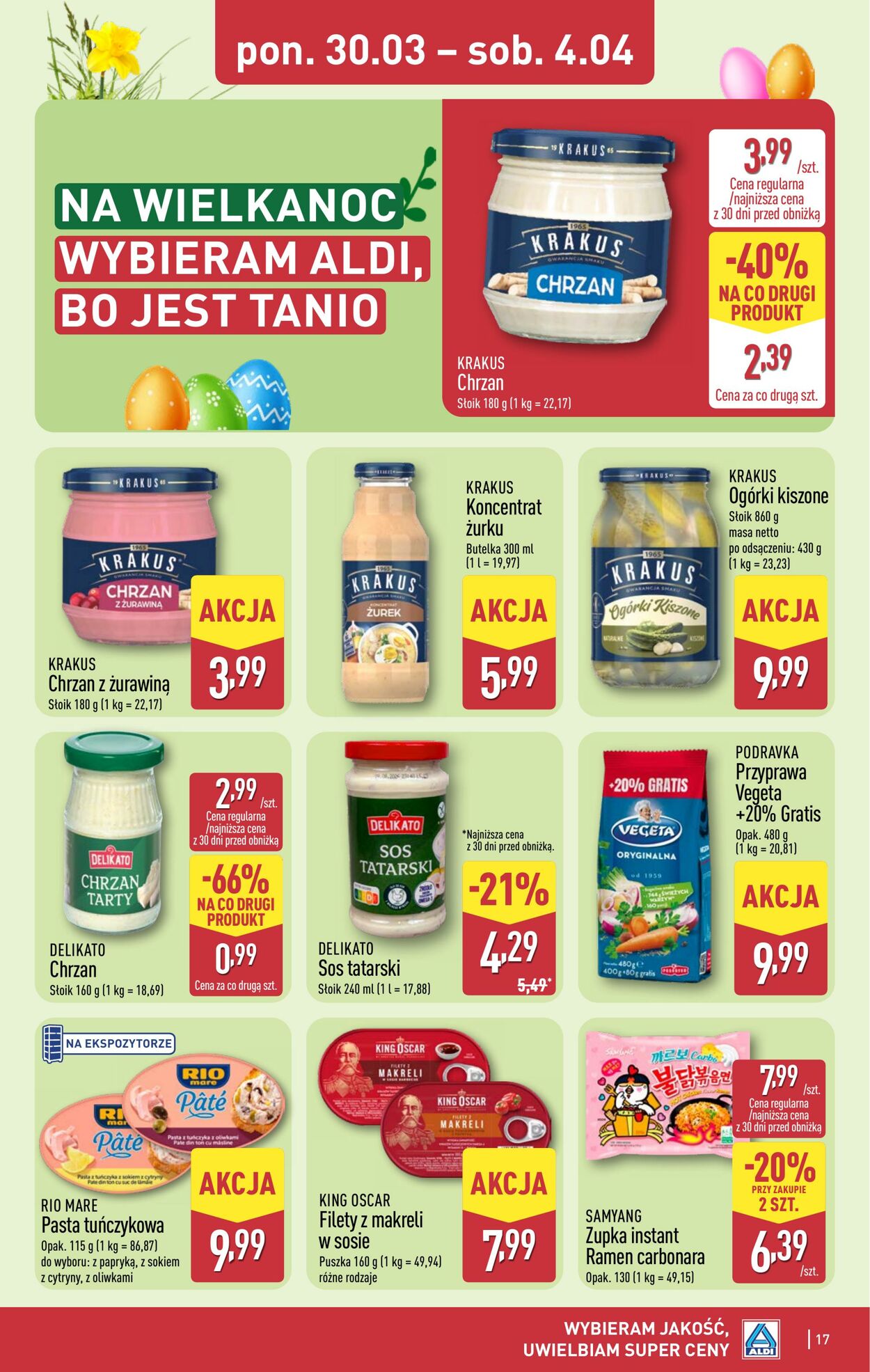 Gazetka Aldi 30.03.2026 - 04.04.2026