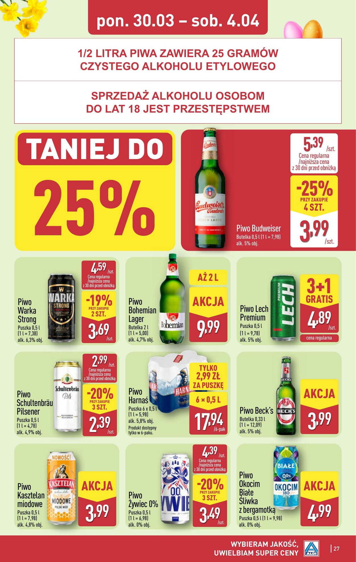 Gazetka Aldi 30.03.2026 - 04.04.2026
