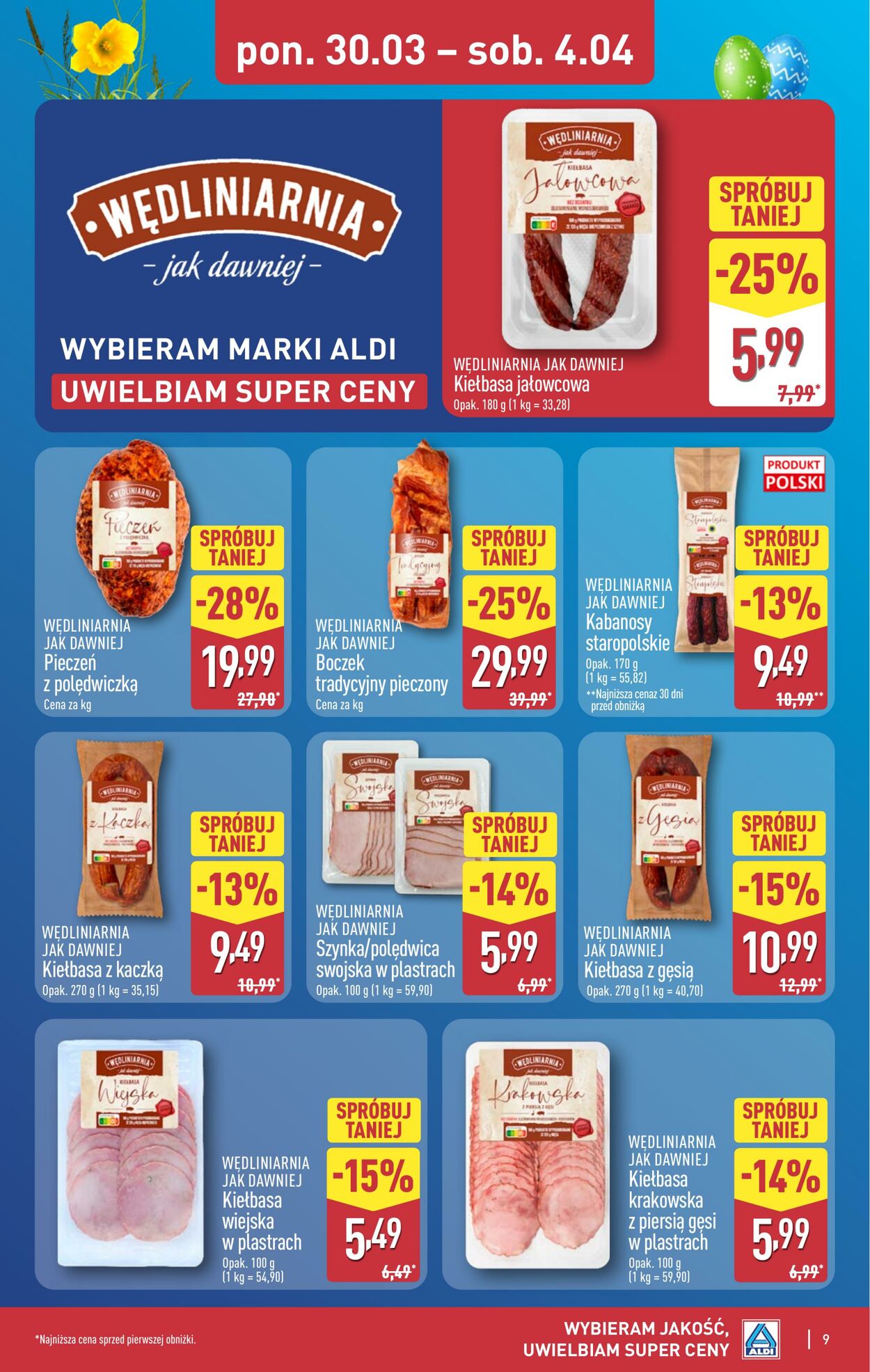 Gazetka Aldi 30.03.2026 - 04.04.2026