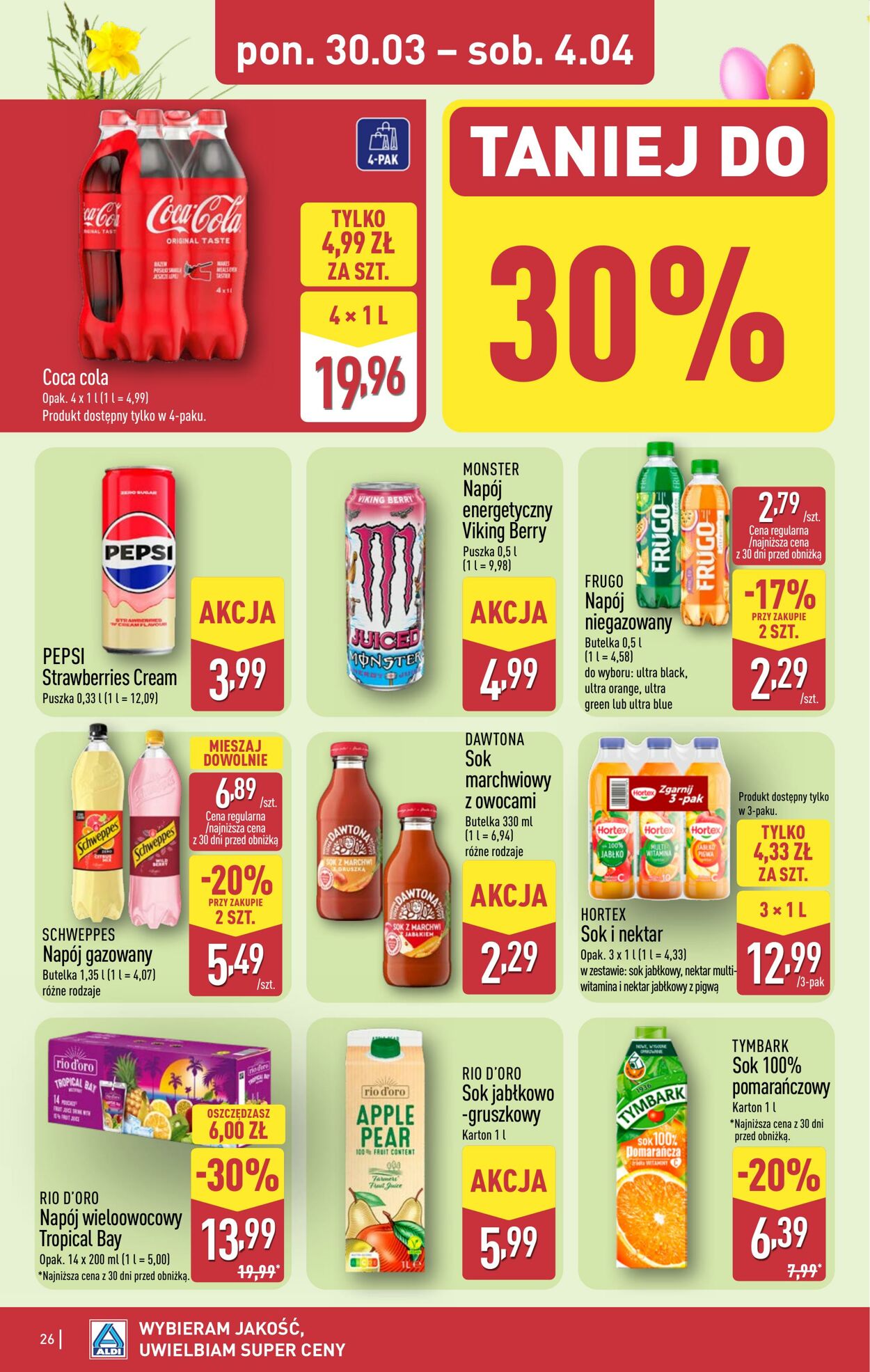 Gazetka Aldi 30.03.2026 - 04.04.2026