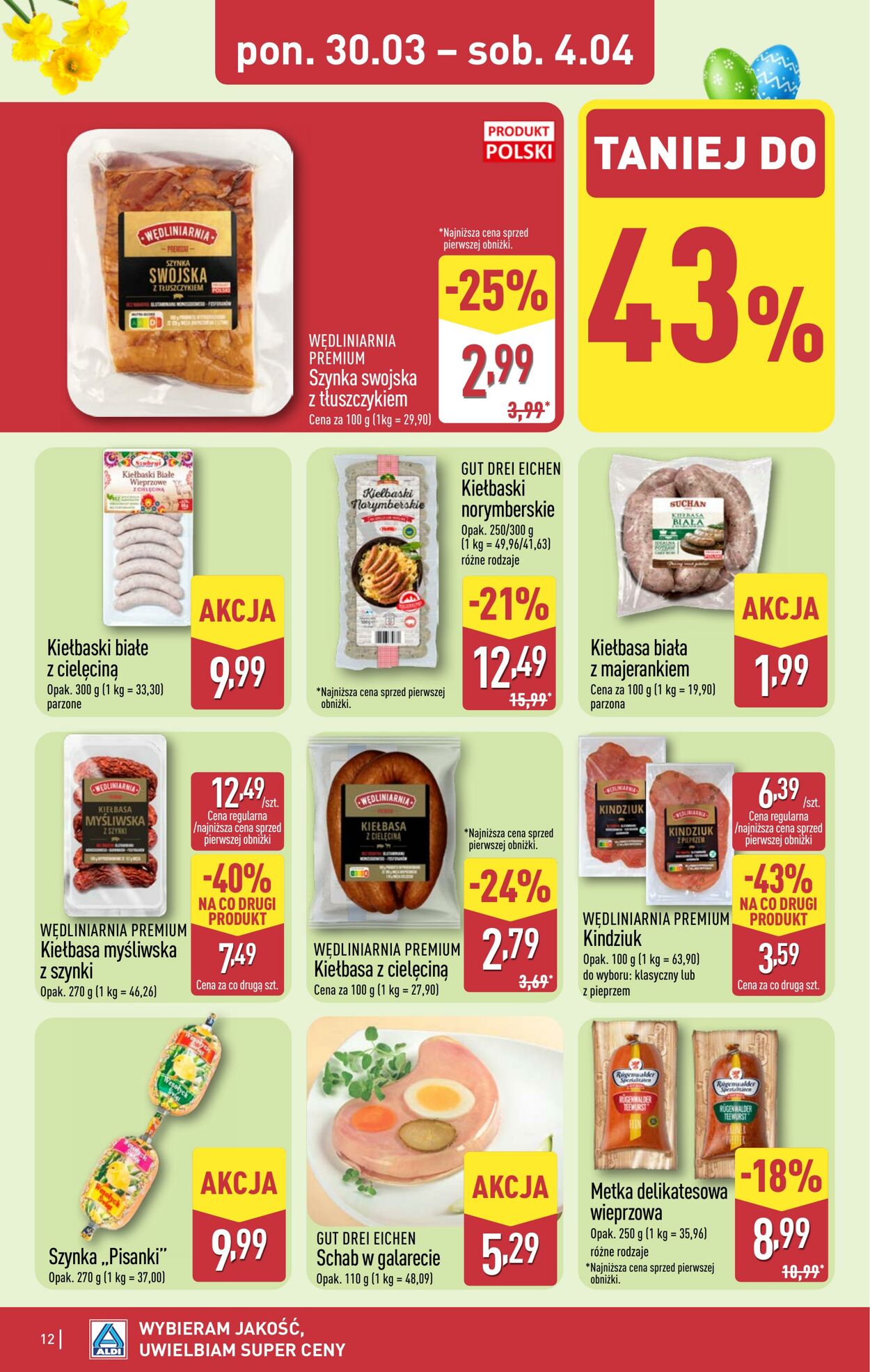 Gazetka Aldi 30.03.2026 - 04.04.2026