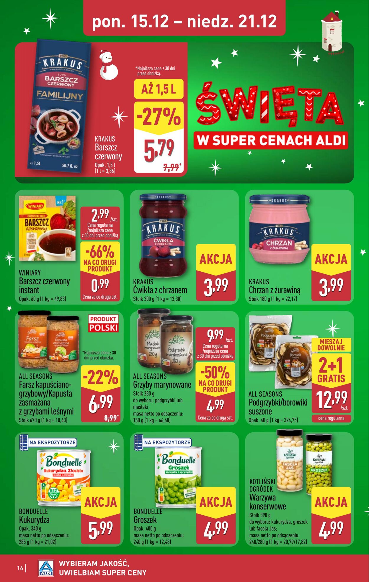 Gazetka Aldi 15.12.2025 - 21.12.2025