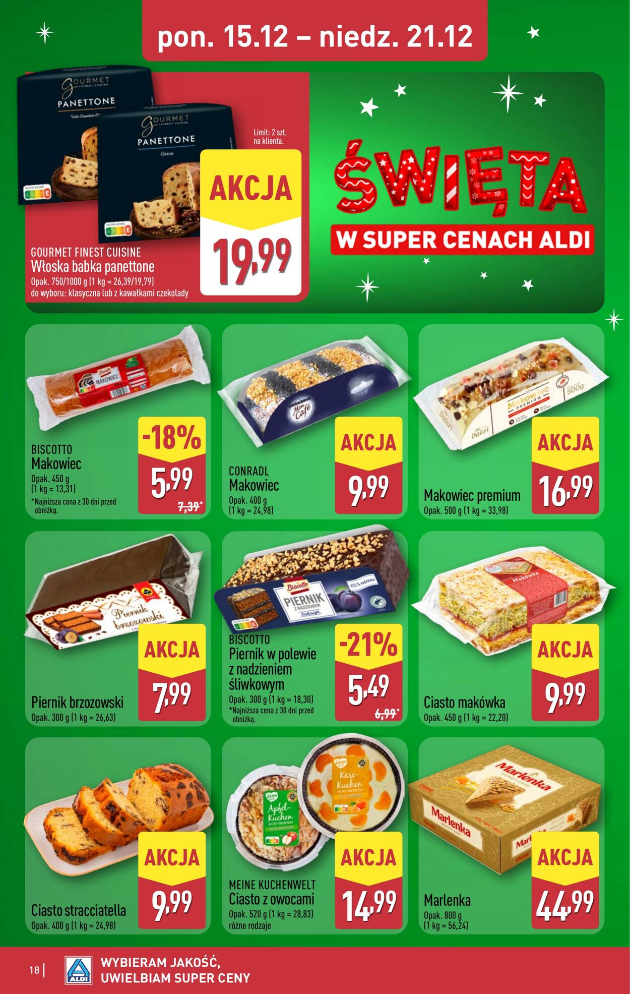 Gazetka Aldi 15.12.2025 - 21.12.2025