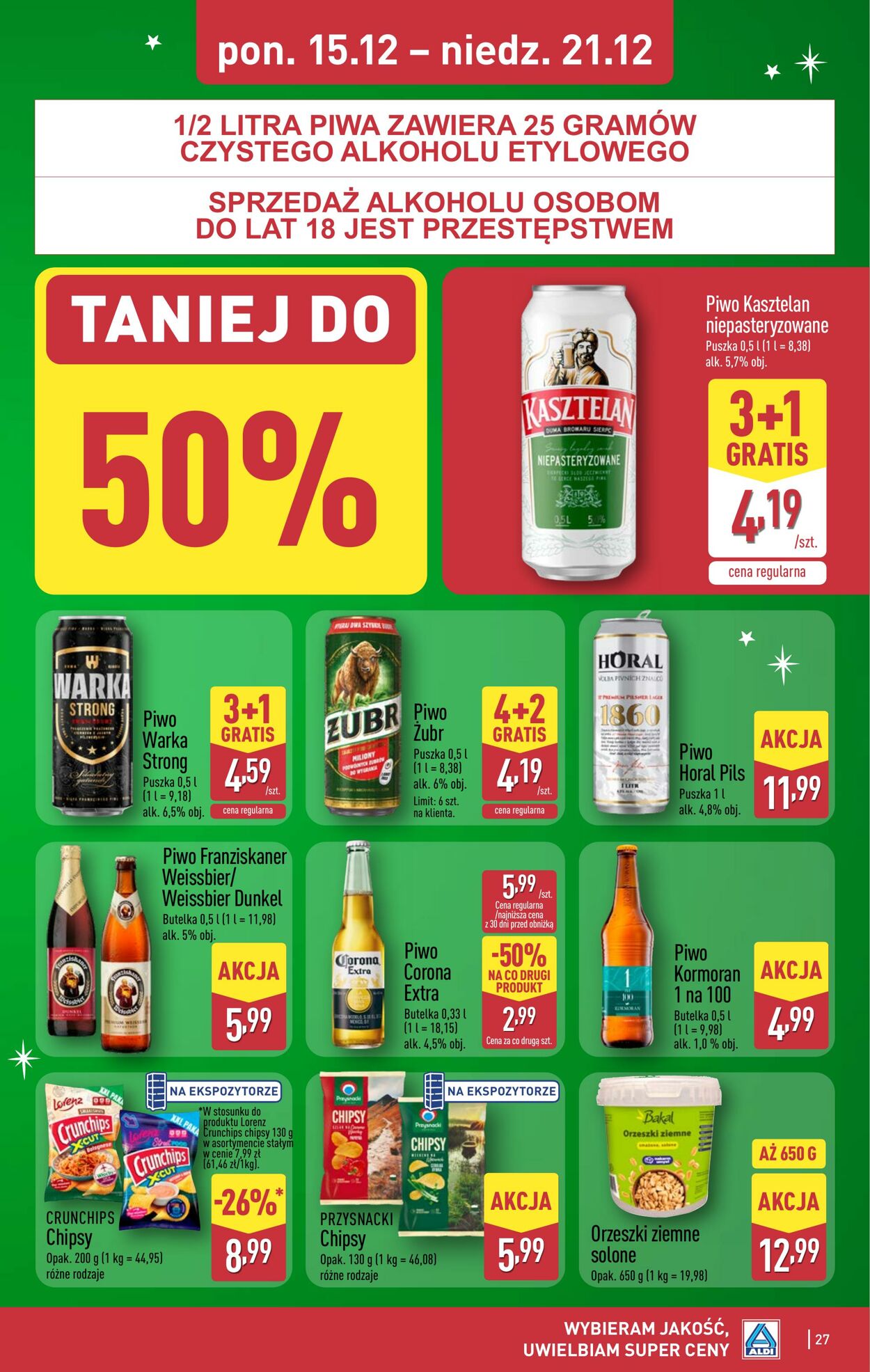 Gazetka Aldi 15.12.2025 - 21.12.2025