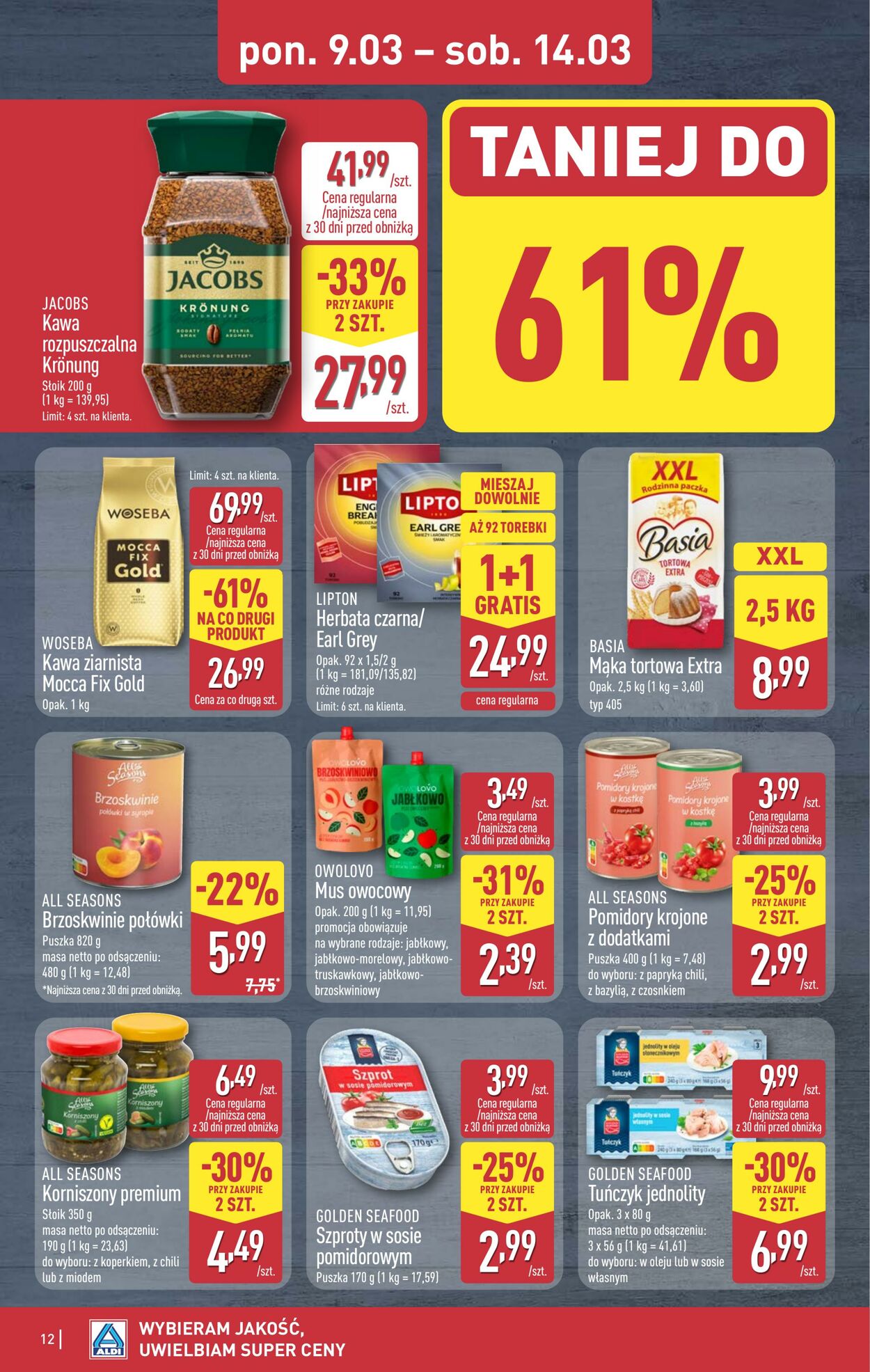 Gazetka Aldi 09.03.2026 - 14.03.2026