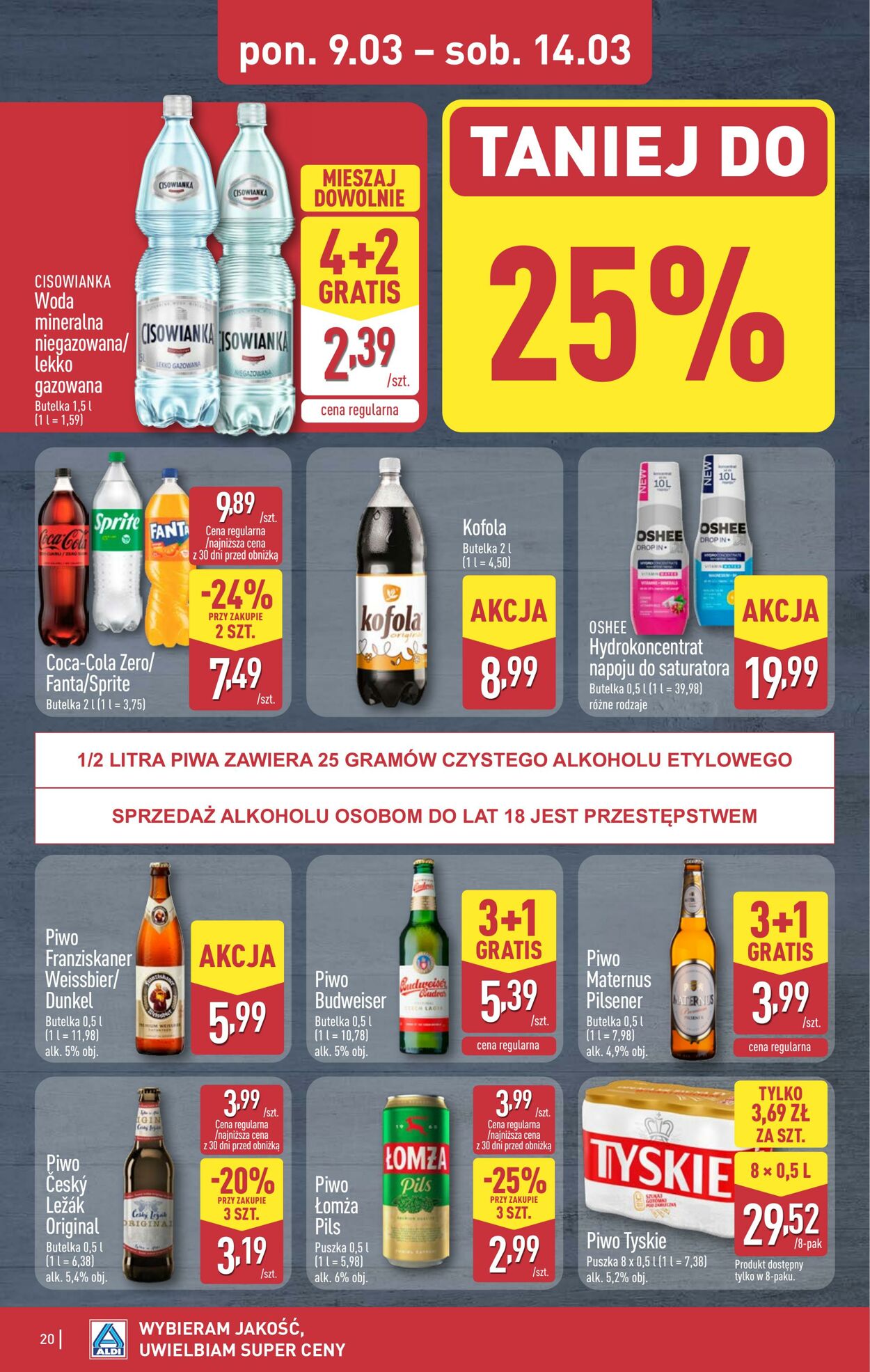 Gazetka Aldi 09.03.2026 - 14.03.2026