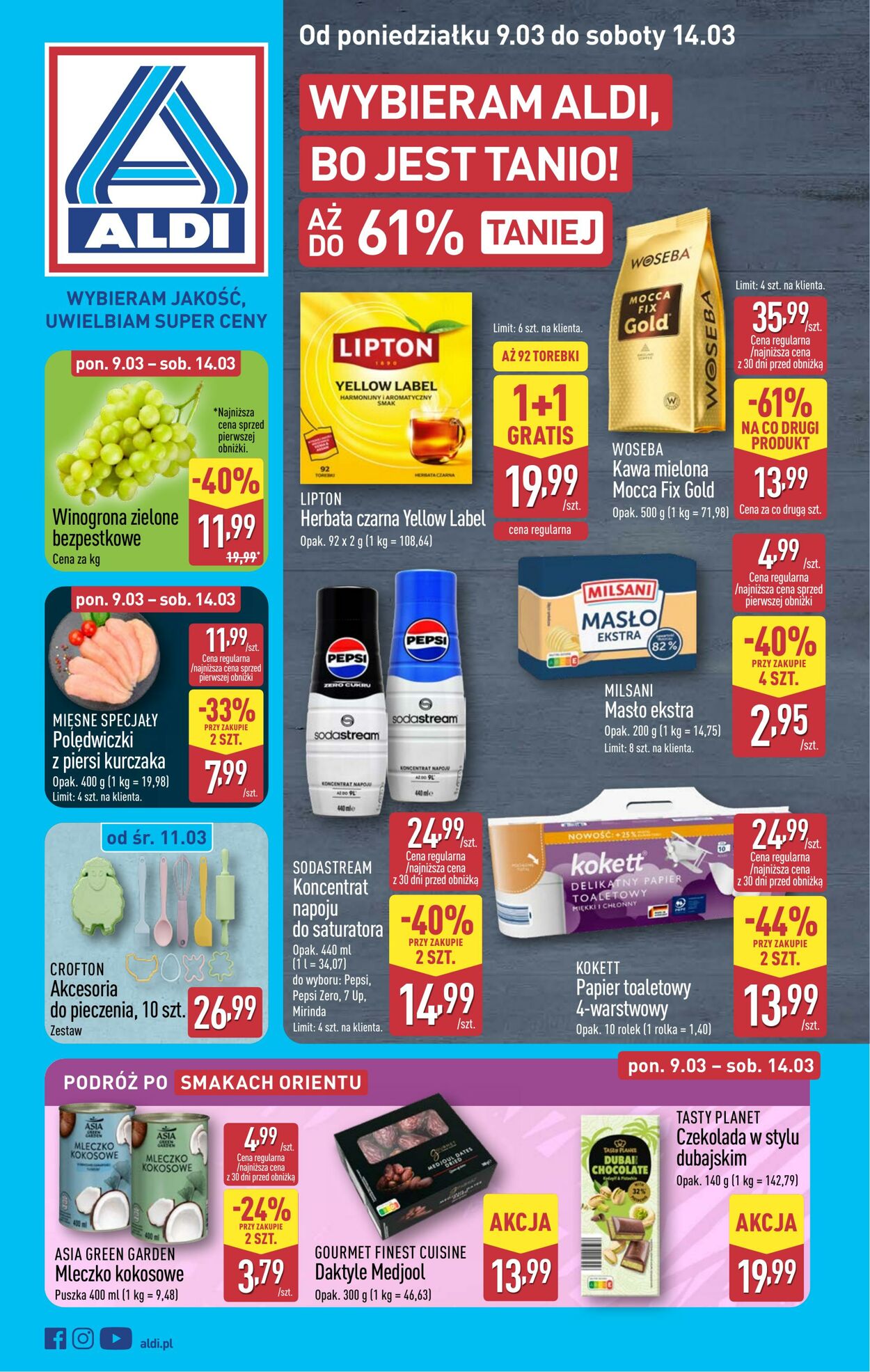 Gazetka Aldi 09.03.2026 - 14.03.2026