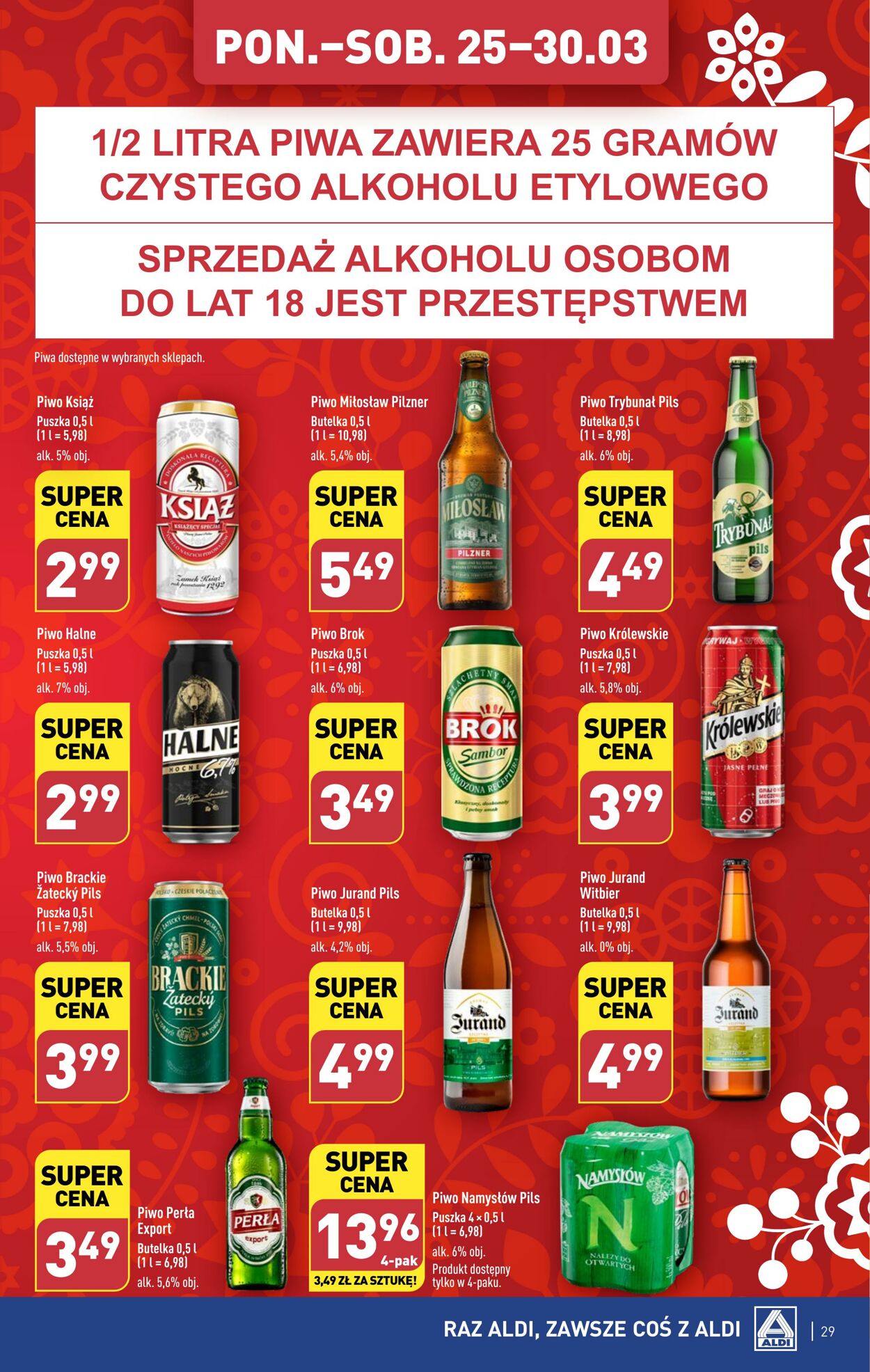 Gazetka Aldi 25.03.2024 - 30.03.2024