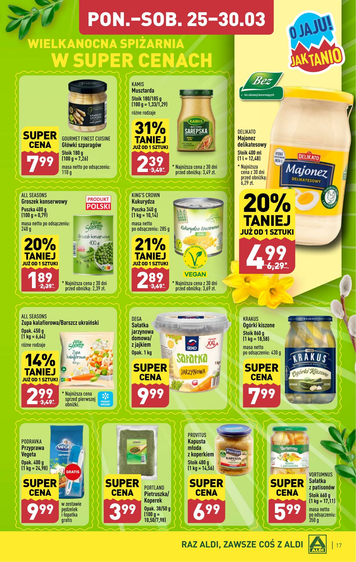 Gazetka Aldi 25.03.2024 - 30.03.2024