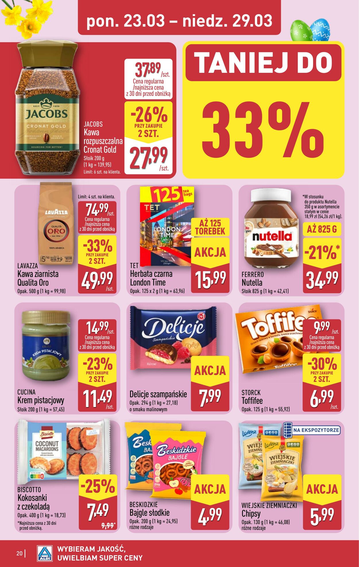 Gazetka Aldi 23.03.2026 - 29.03.2026
