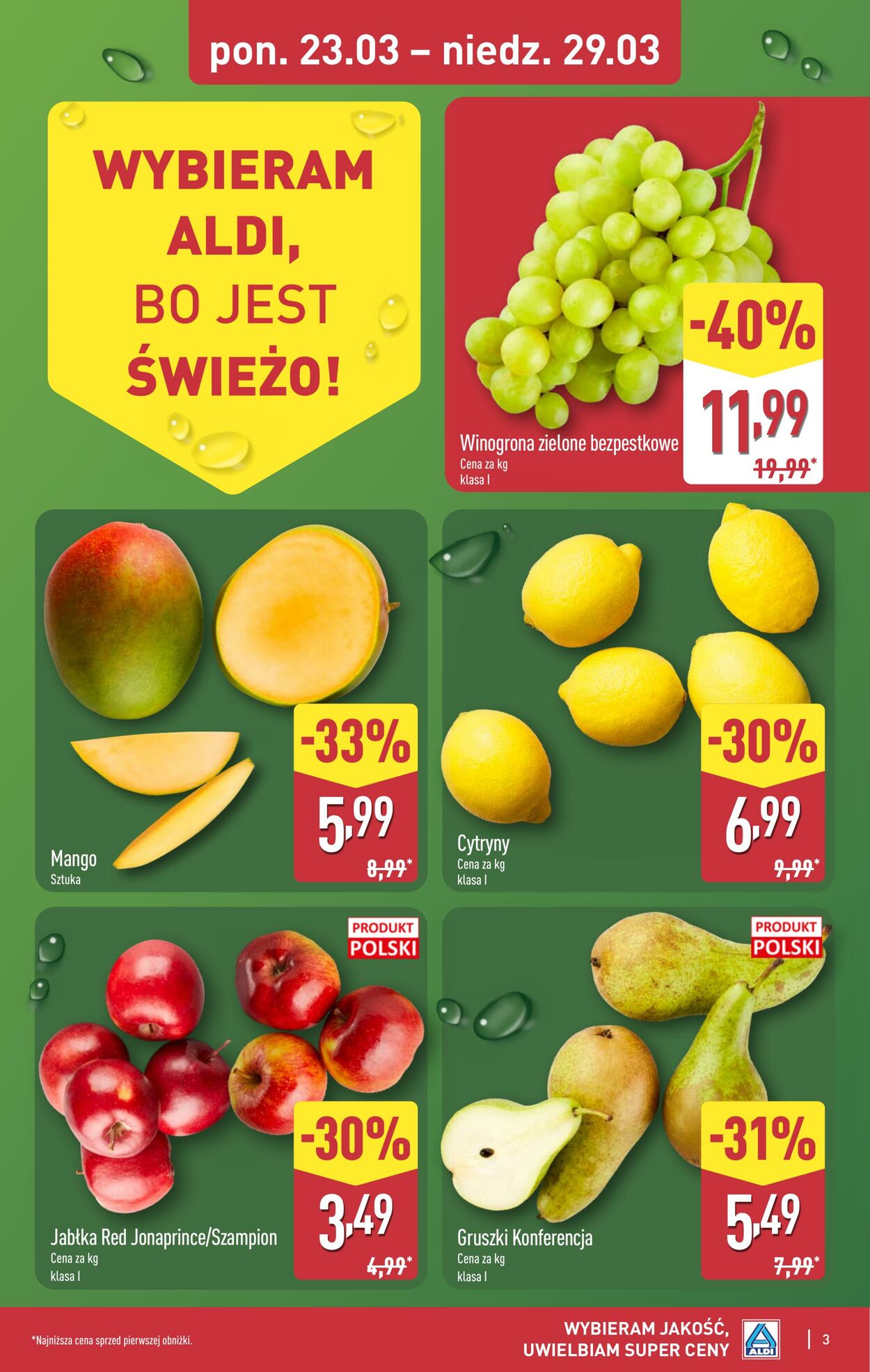 Gazetka Aldi 23.03.2026 - 29.03.2026