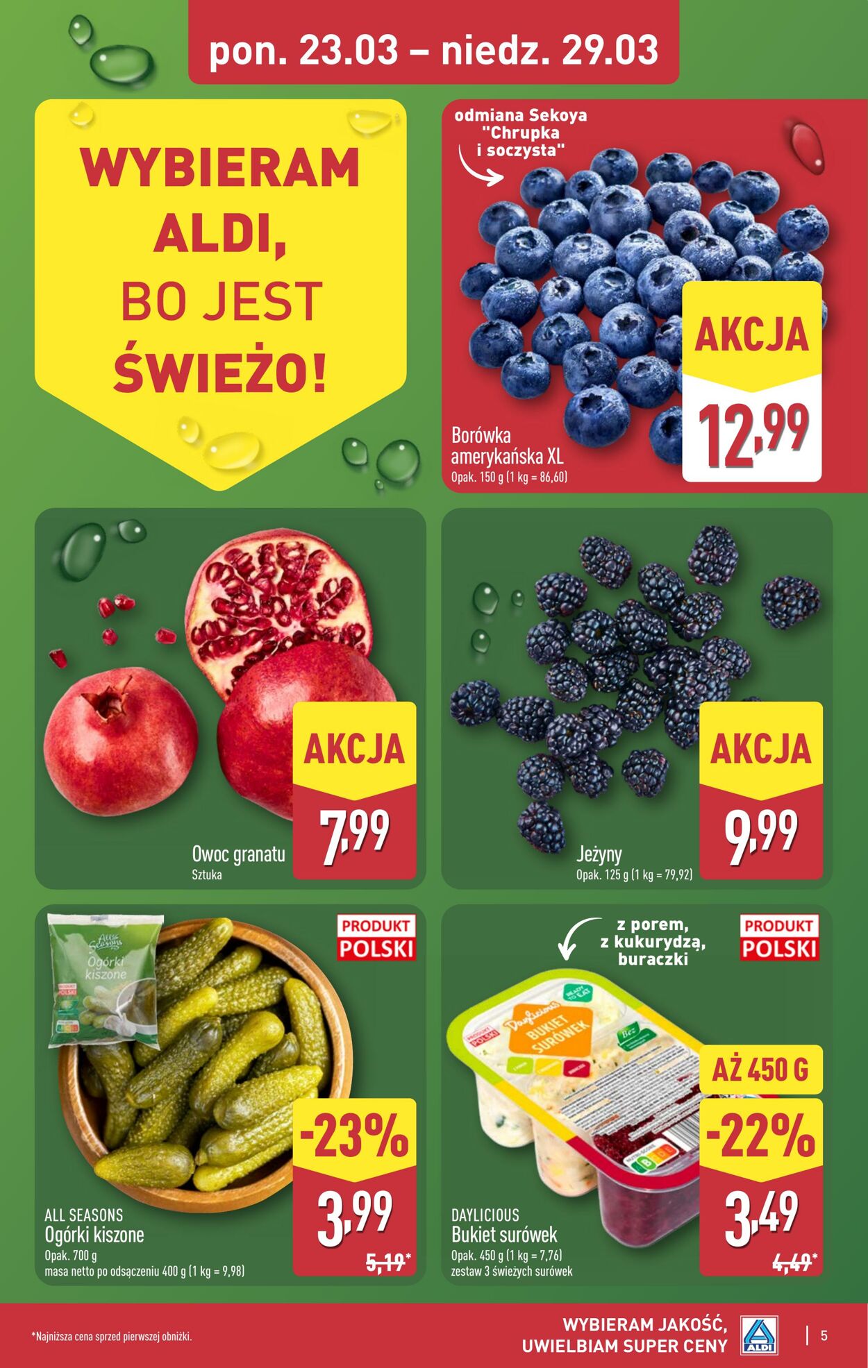 Gazetka Aldi 23.03.2026 - 29.03.2026