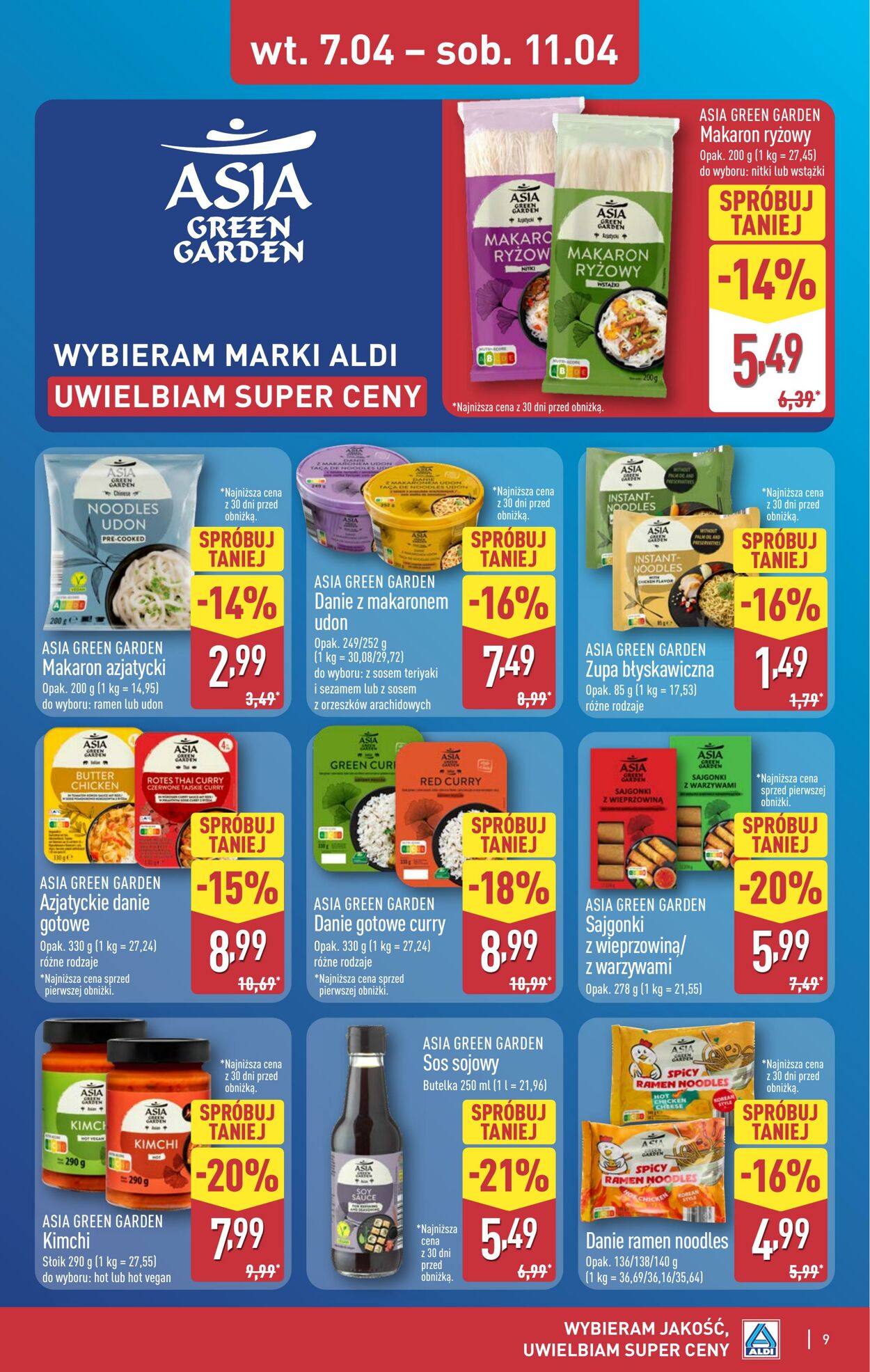 Gazetka Aldi 07.04.2026 - 11.04.2026