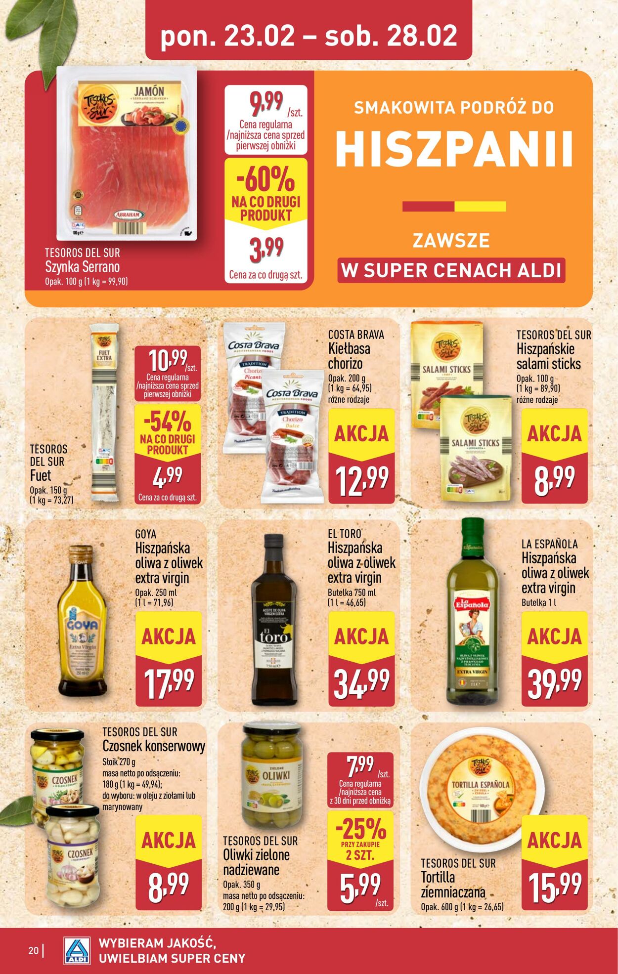 Gazetka Aldi 23.02.2026 - 28.02.2026
