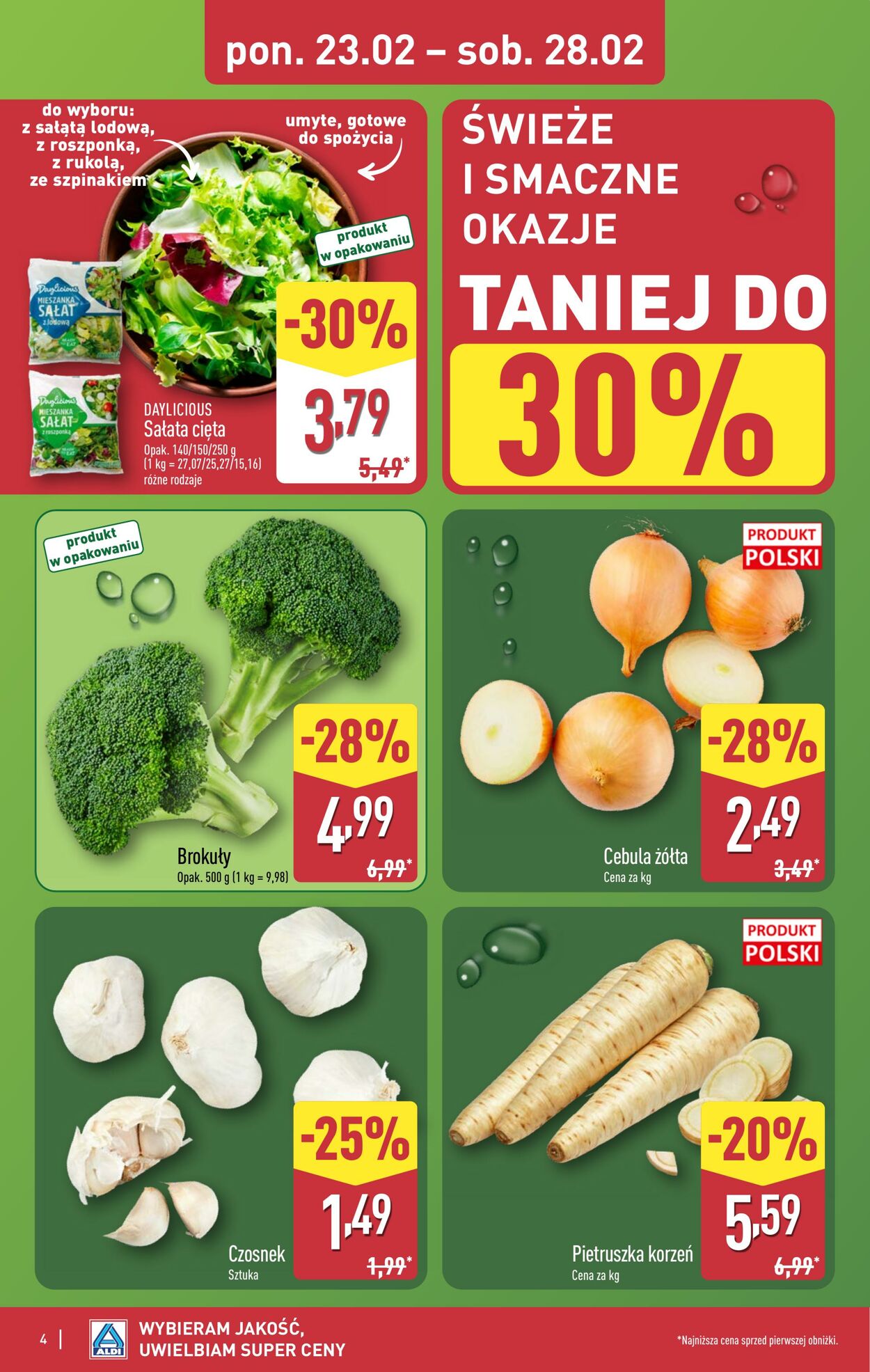 Gazetka Aldi 23.02.2026 - 28.02.2026