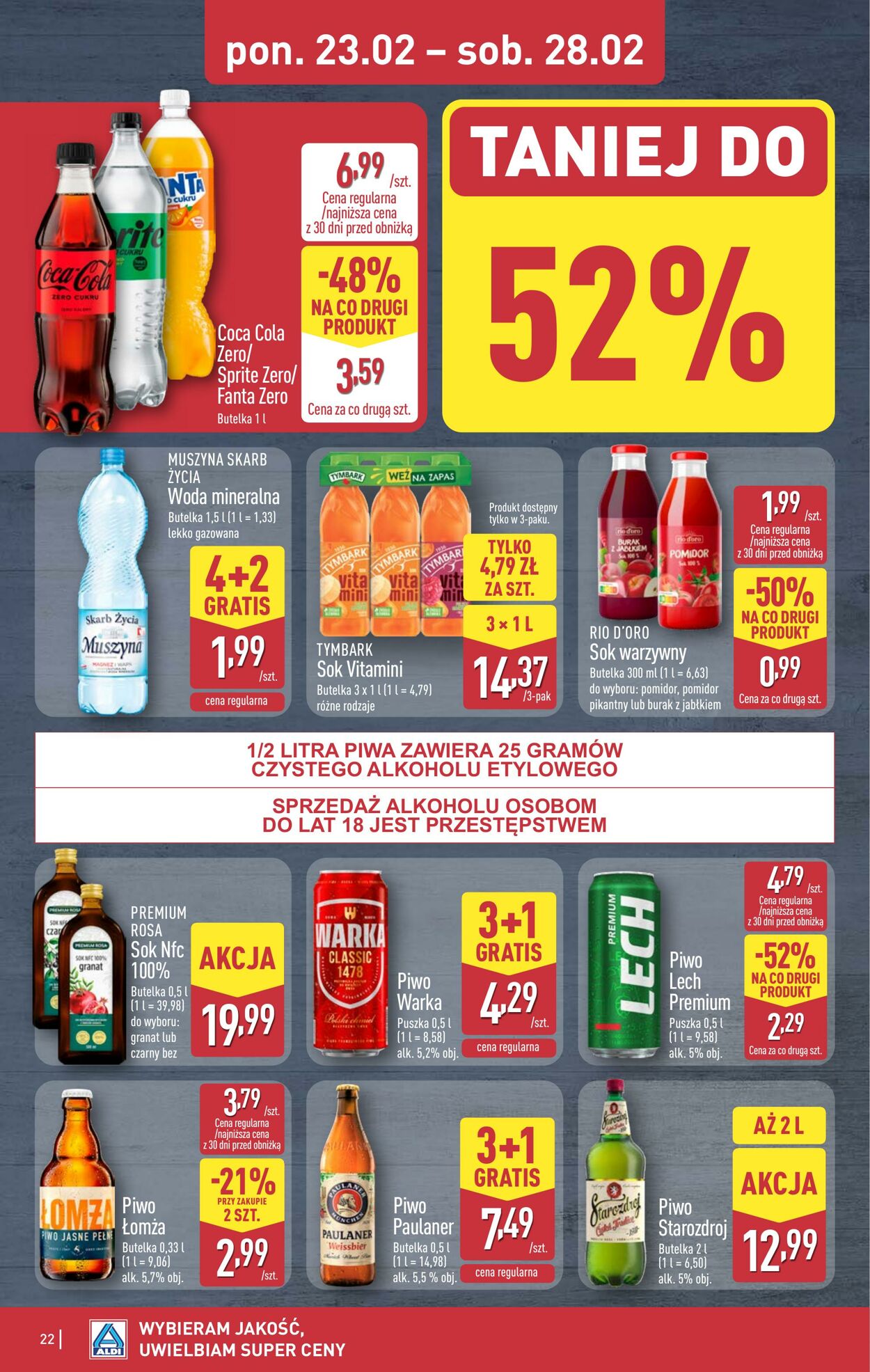 Gazetka Aldi 23.02.2026 - 28.02.2026
