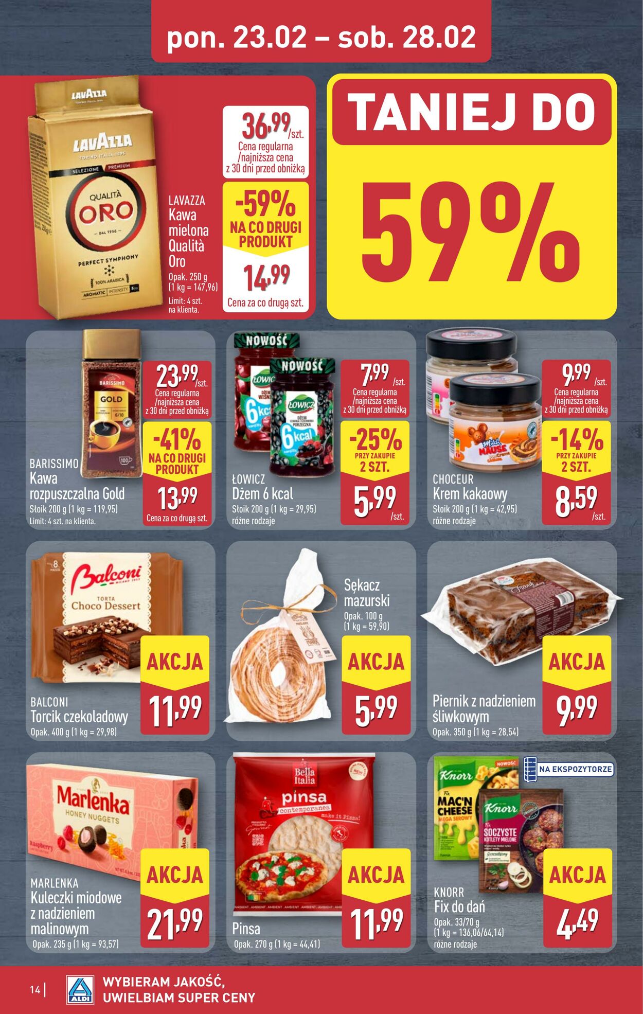 Gazetka Aldi 23.02.2026 - 28.02.2026