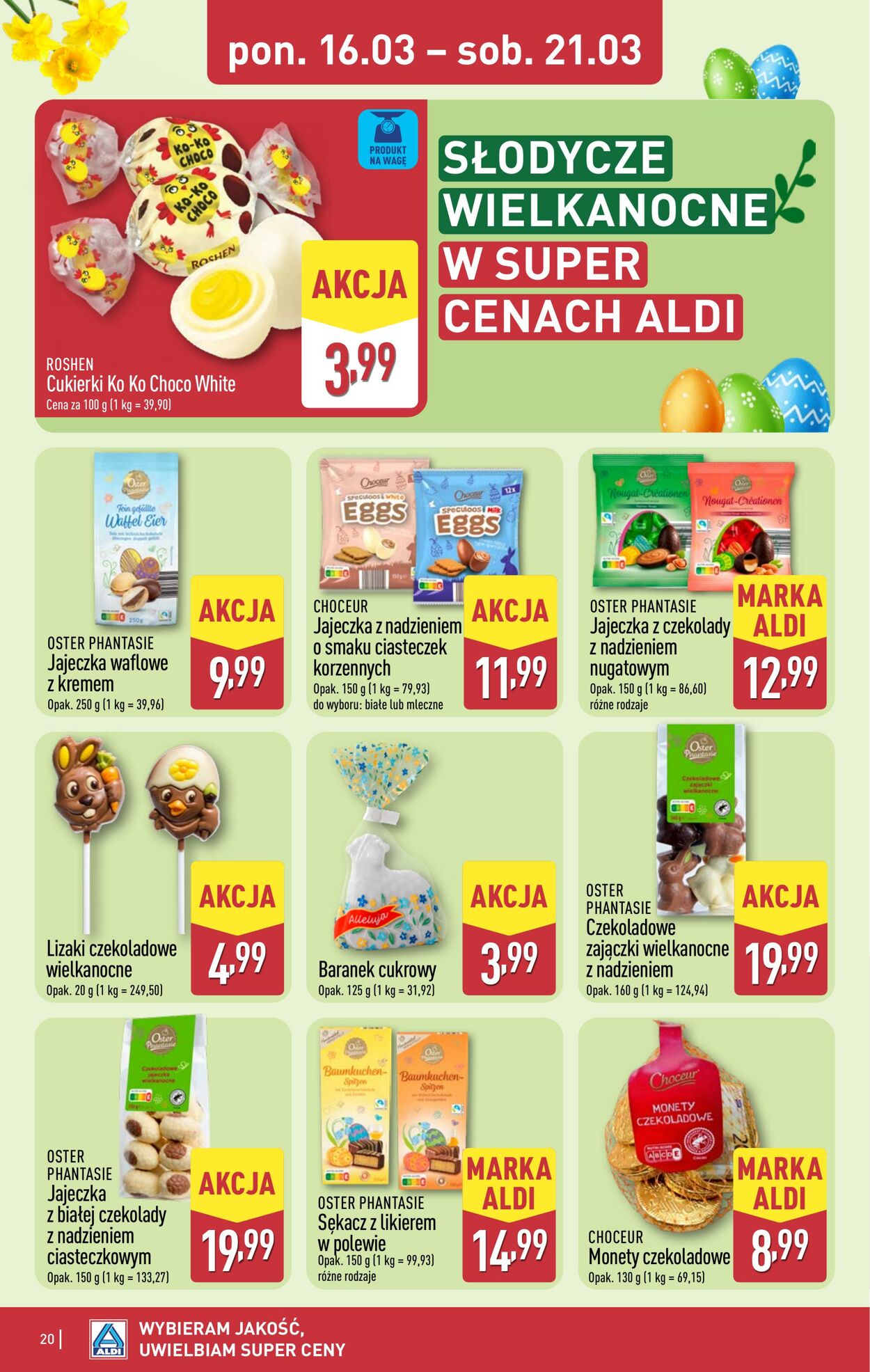 Gazetka Aldi 16.03.2026 - 21.03.2026