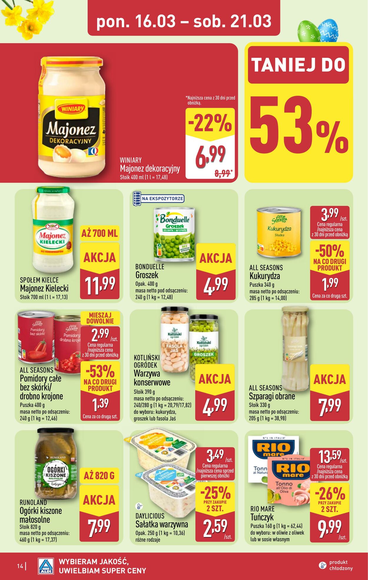 Gazetka Aldi 16.03.2026 - 21.03.2026