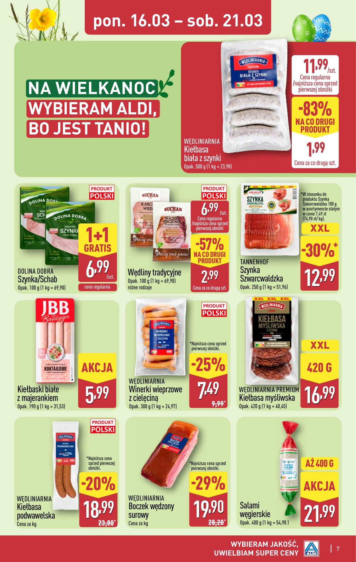 Gazetka Aldi 16.03.2026 - 21.03.2026