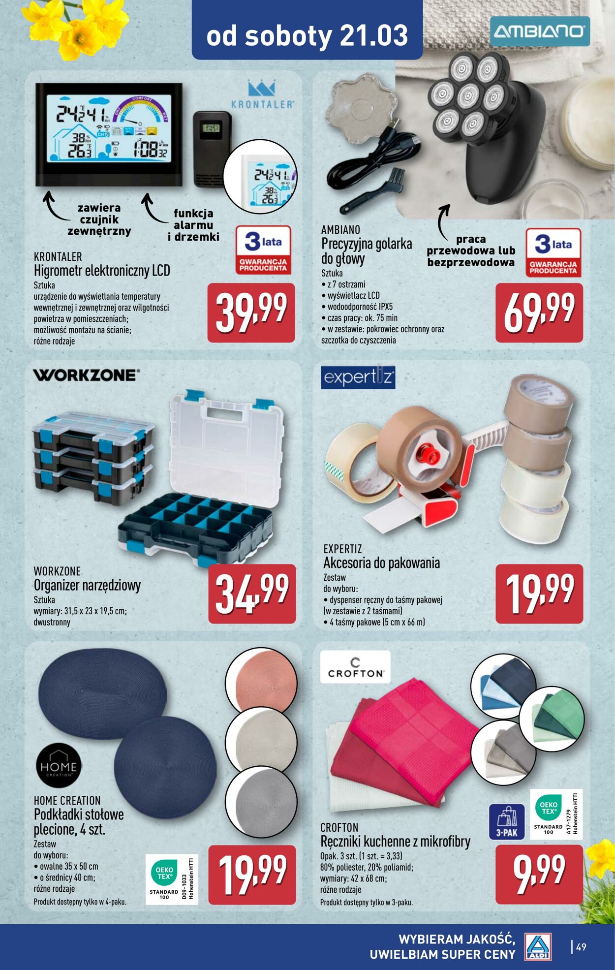 Gazetka Aldi 16.03.2026 - 21.03.2026