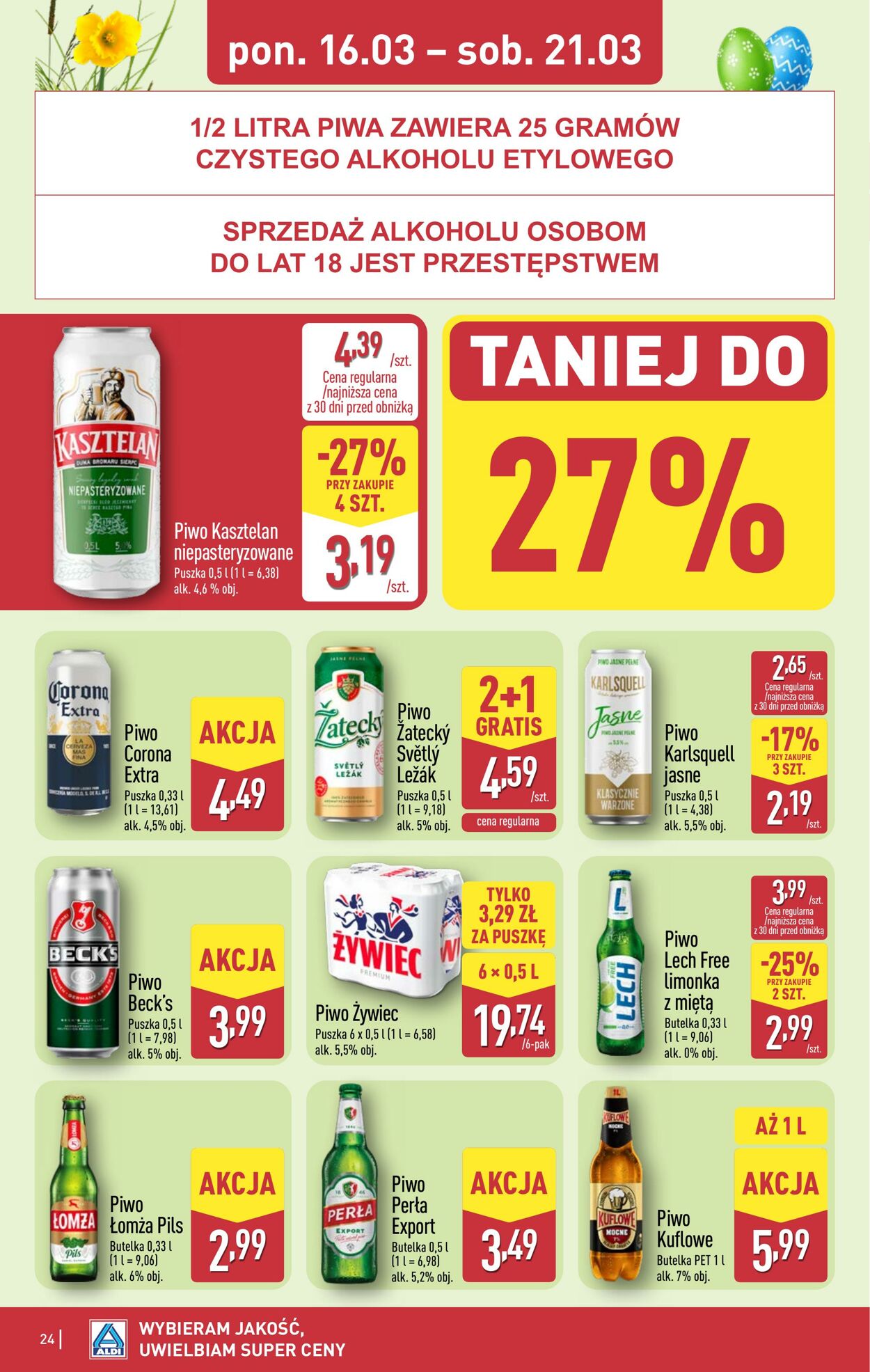 Gazetka Aldi 16.03.2026 - 21.03.2026