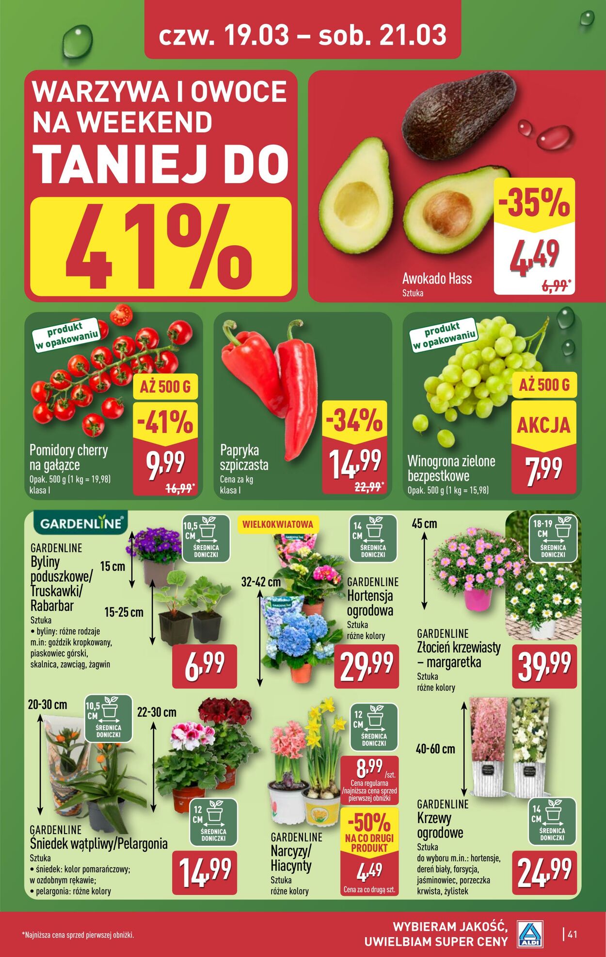 Gazetka Aldi 16.03.2026 - 21.03.2026