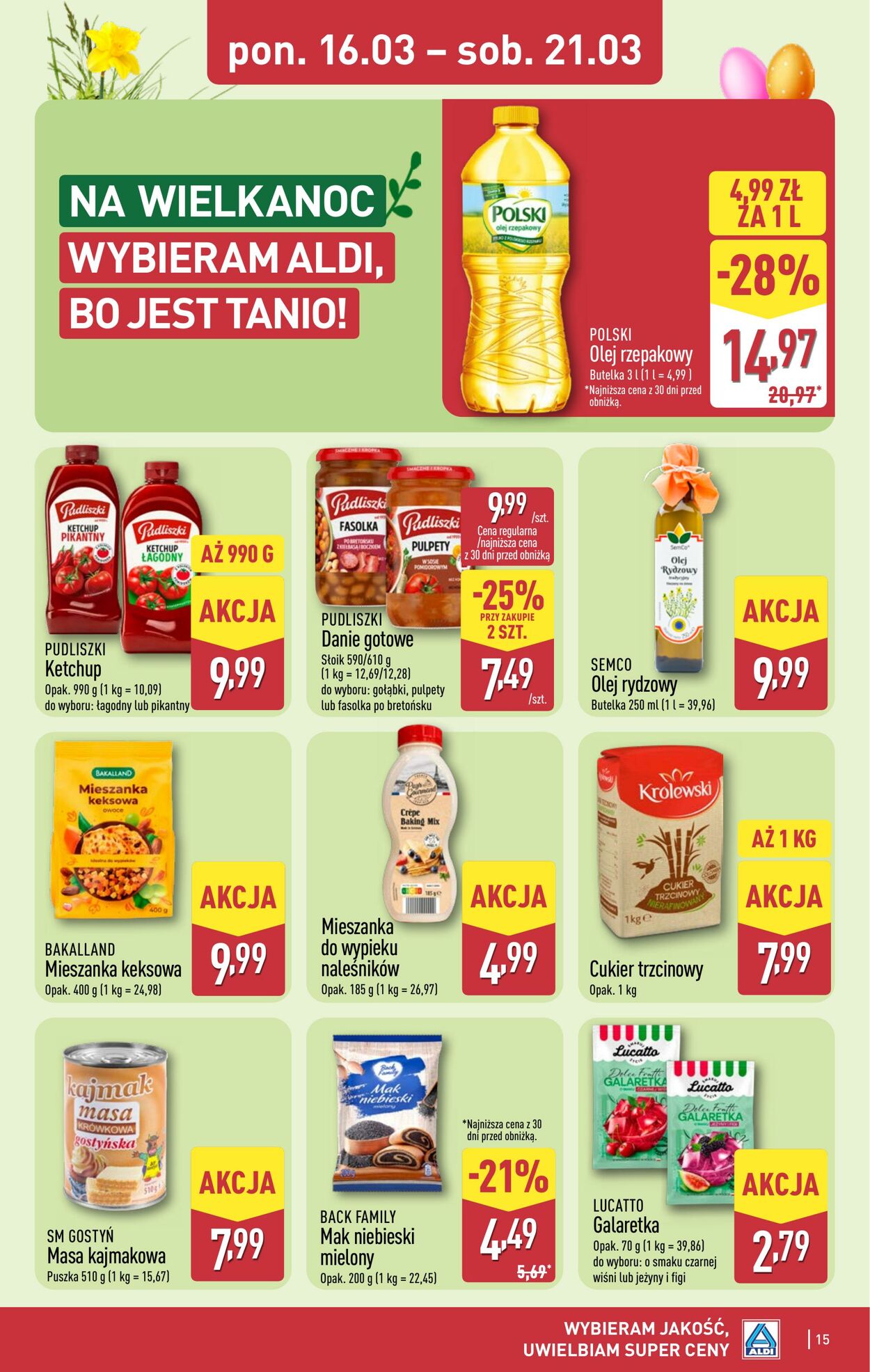 Gazetka Aldi 16.03.2026 - 21.03.2026
