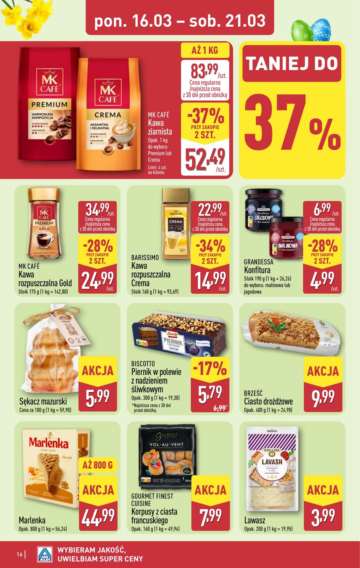 Gazetka Aldi 16.03.2026 - 21.03.2026