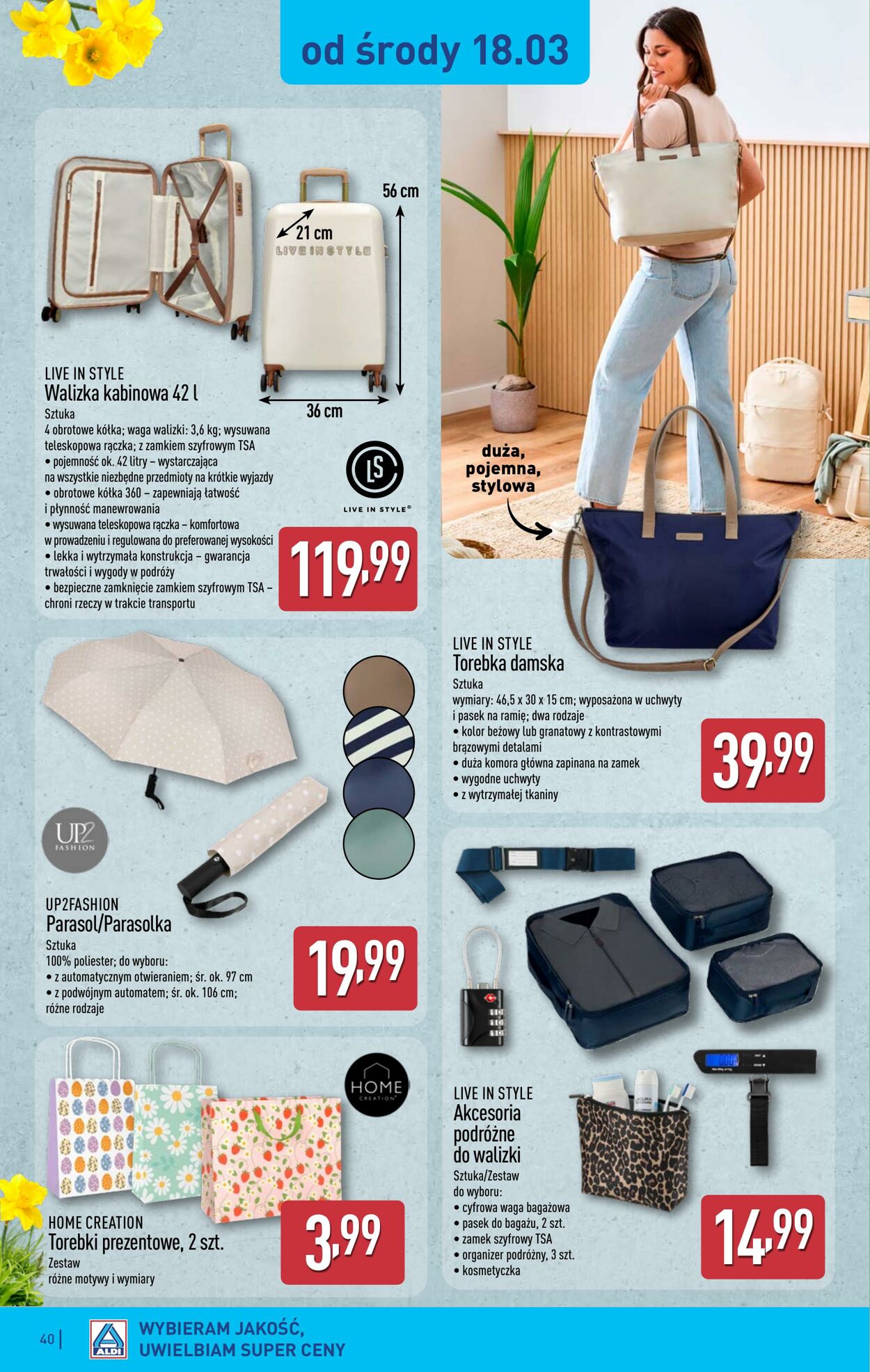 Gazetka Aldi 16.03.2026 - 21.03.2026