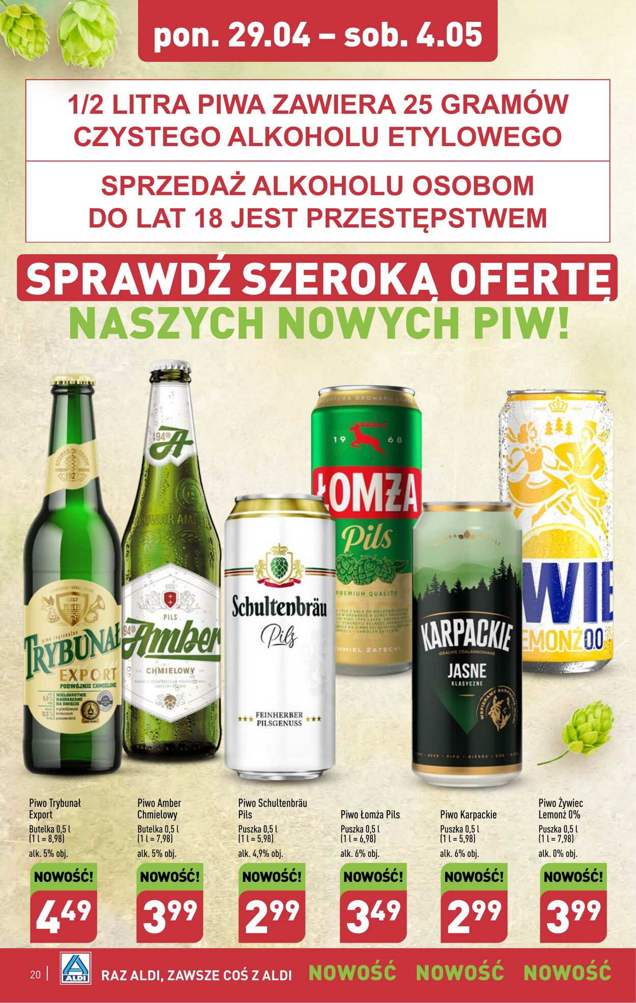 Gazetka Aldi 29.04.2024 - 04.05.2024