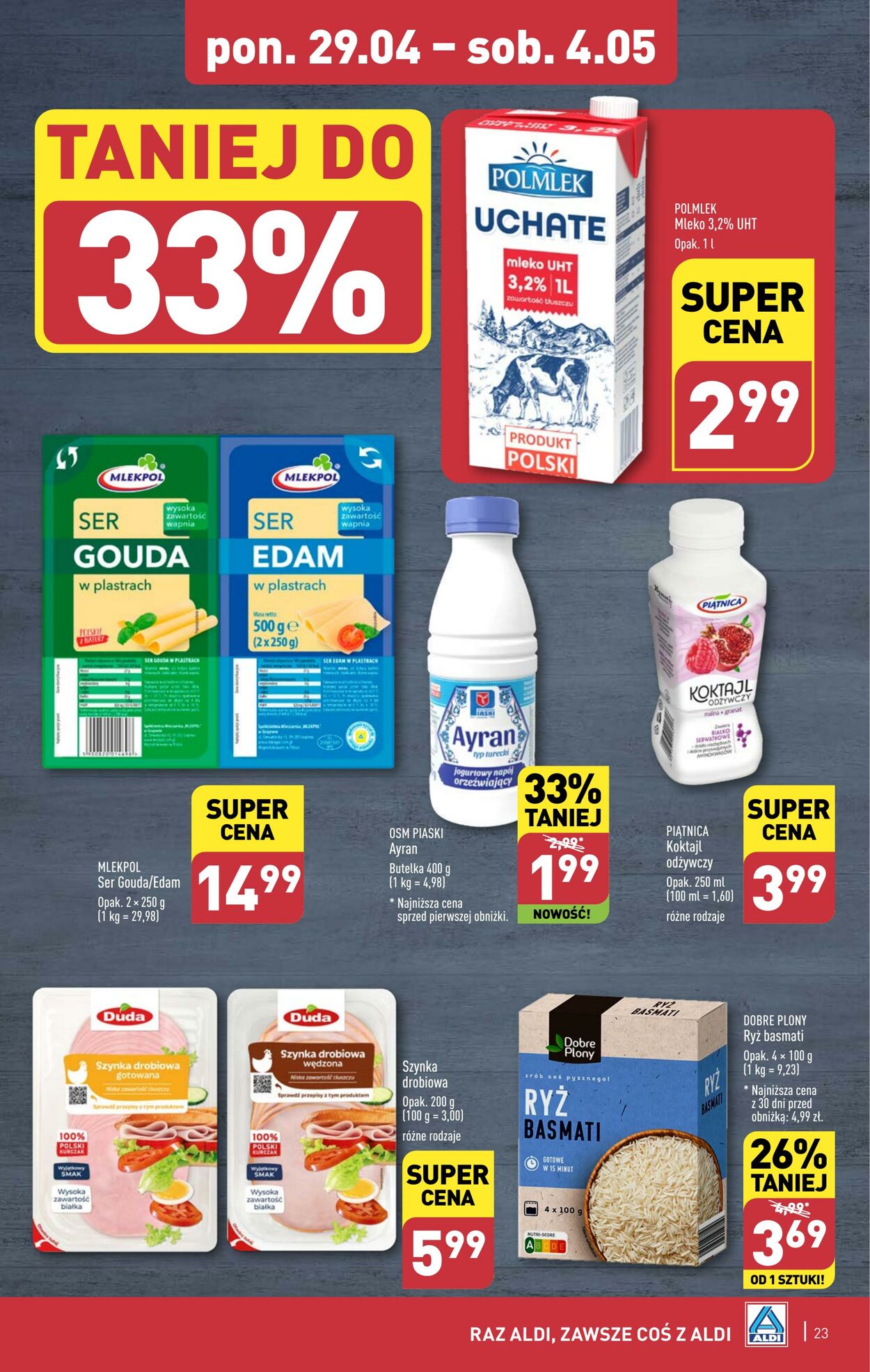 Gazetka Aldi 29.04.2024 - 04.05.2024