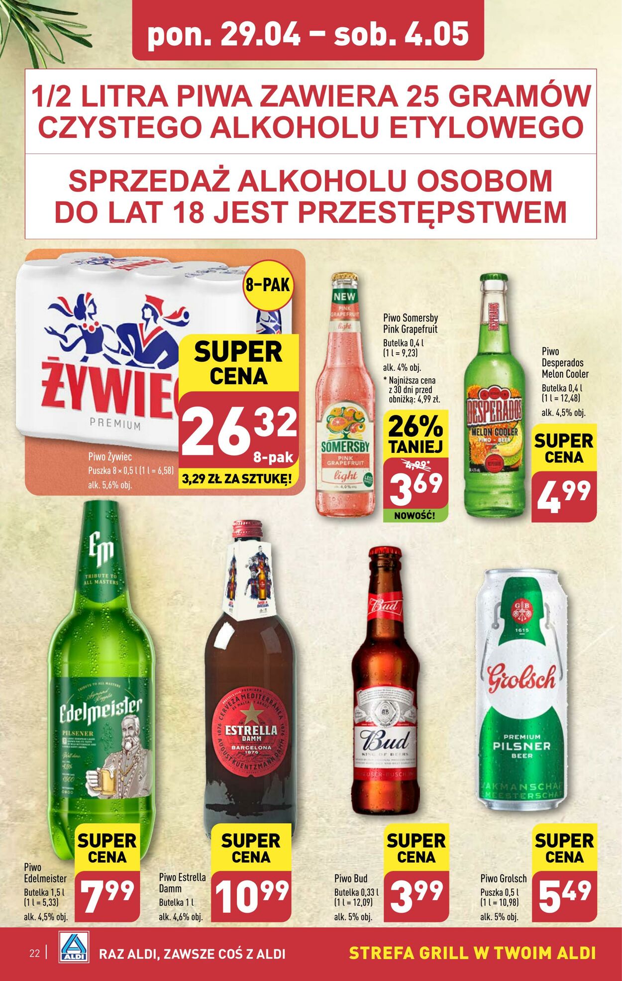 Gazetka Aldi 29.04.2024 - 04.05.2024