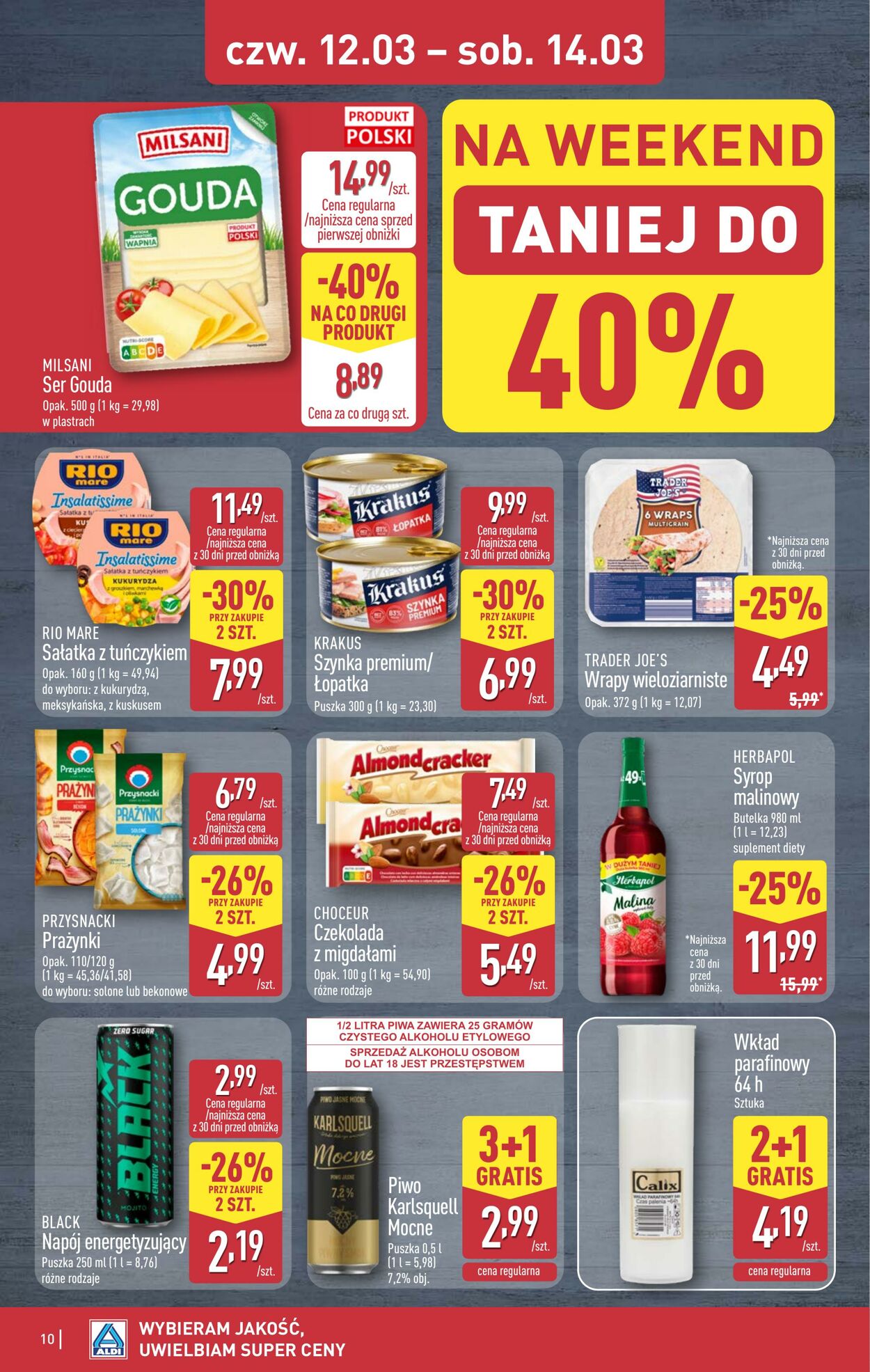 Gazetka Aldi 12.03.2026 - 14.03.2026