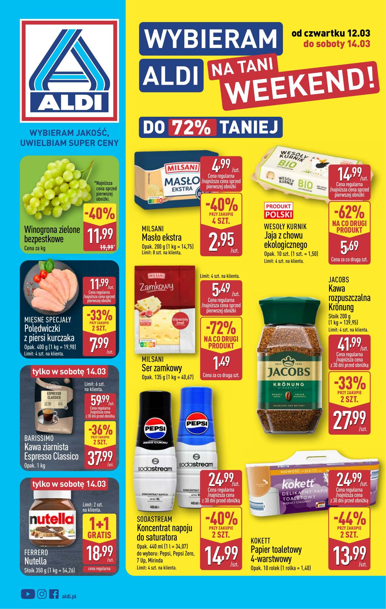 Gazetka Aldi 12.03.2026 - 14.03.2026
