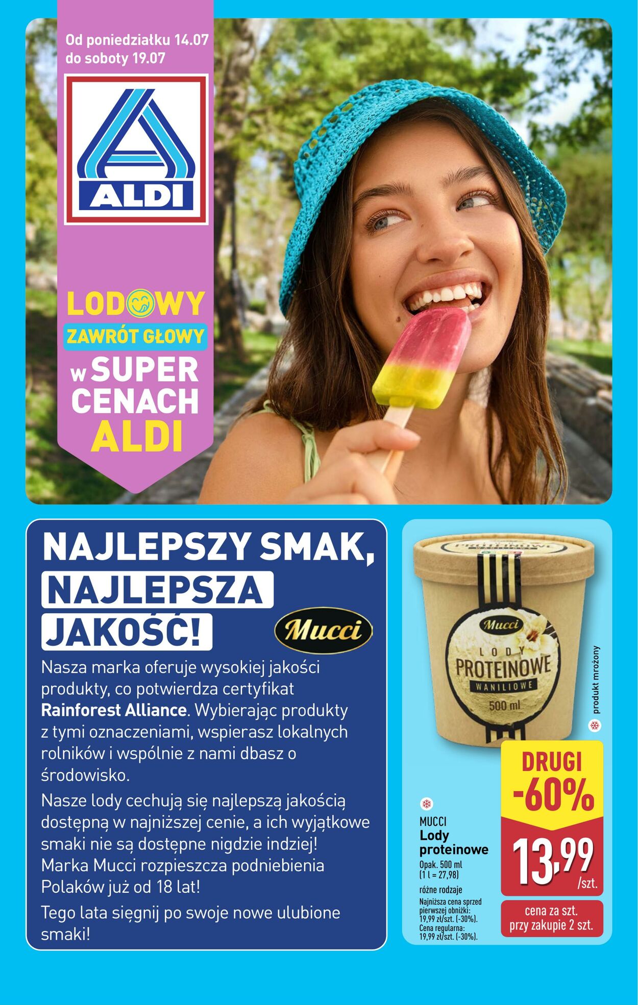 Gazetka Aldi - Mucci 14 lip, 2025 - 19 lip, 2025