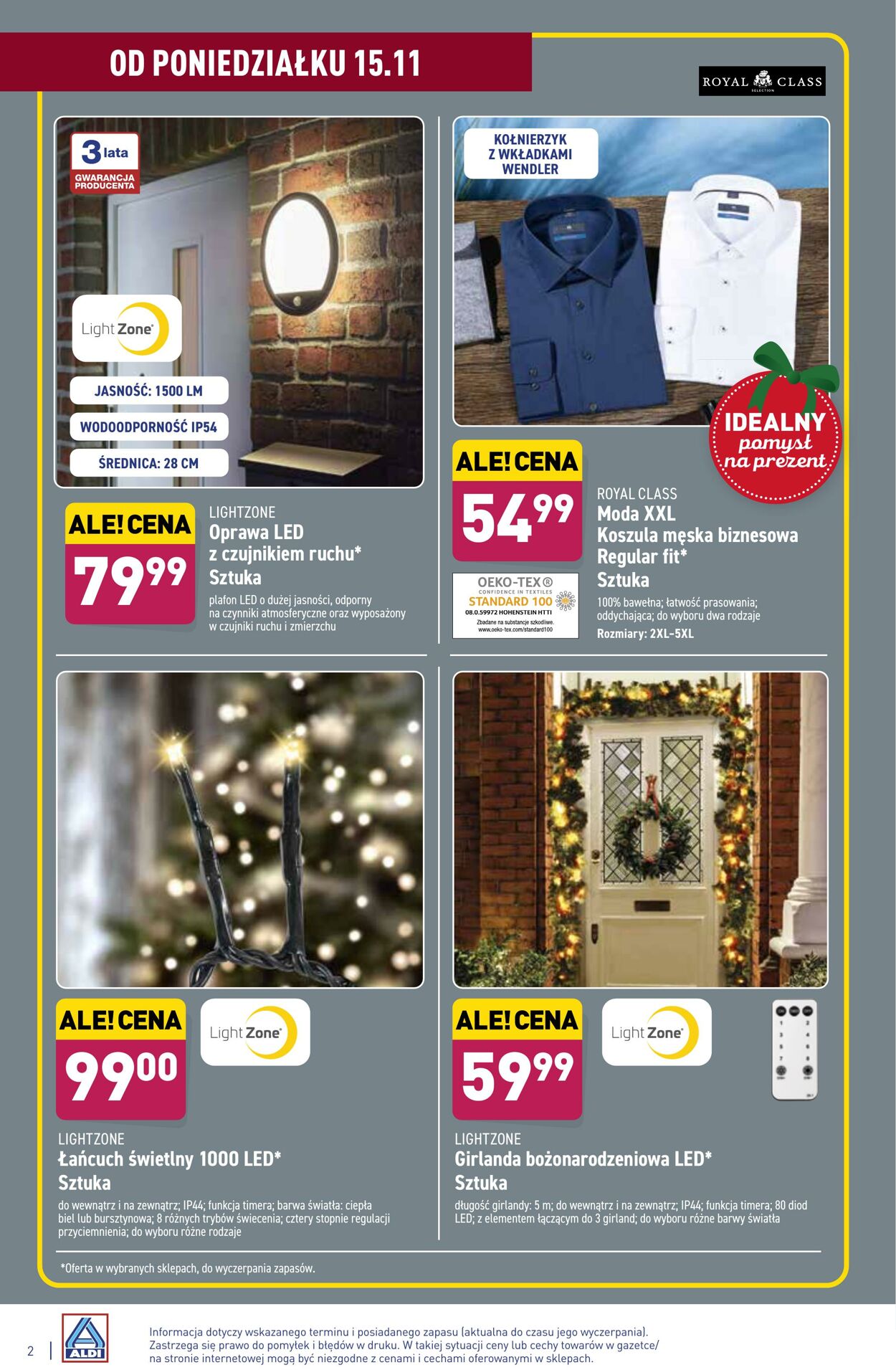 Gazetka Aldi 15.11.2021 - 25.11.2021